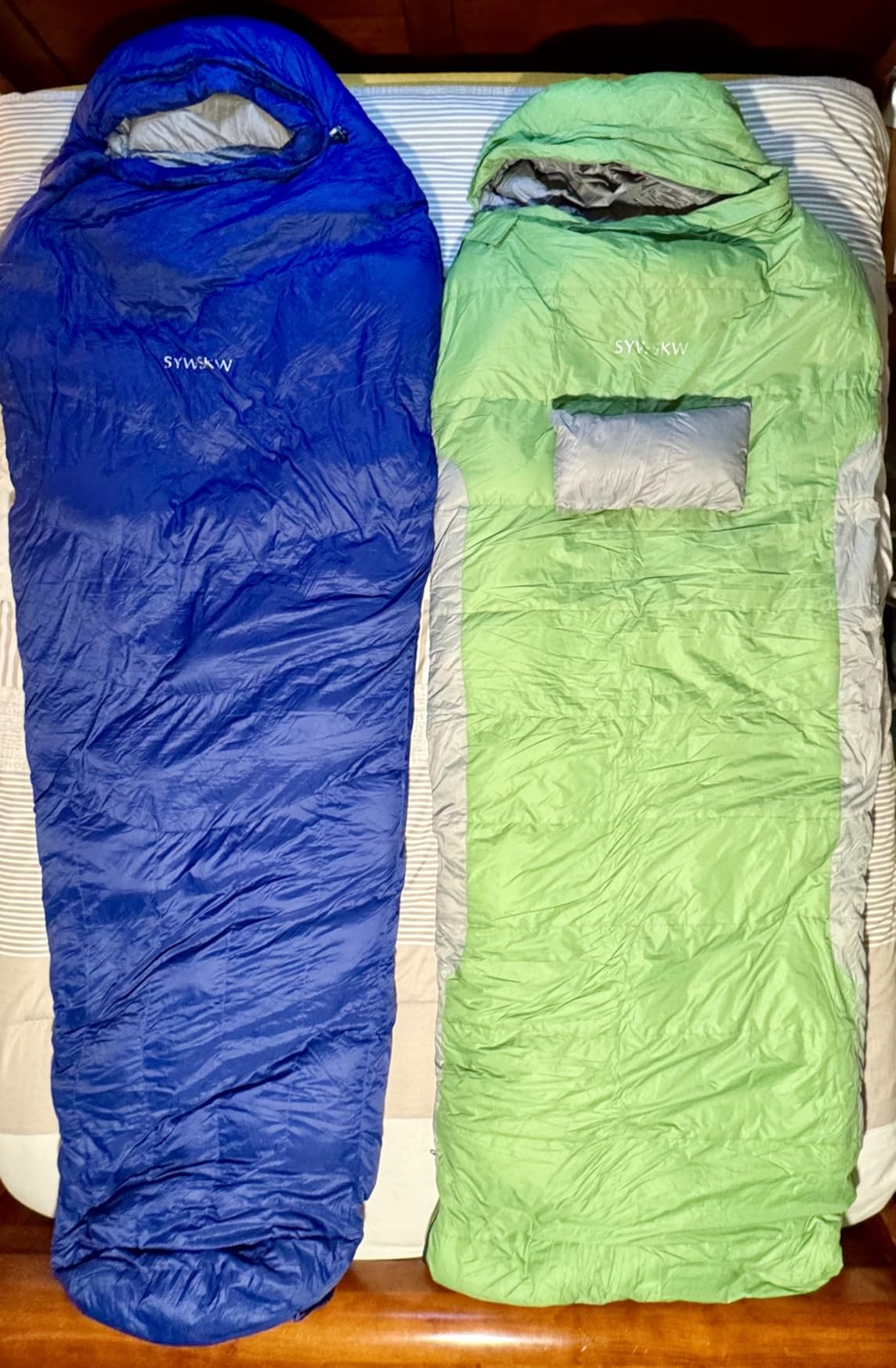 Ultralight Down Sleeping Bag with Pillow,15°F 32°F 46°F Sleeping Bag for Women,Men,Youth Backpacking,Hiking and Camping Outdoor with 680FP Duck Down customer photo 2