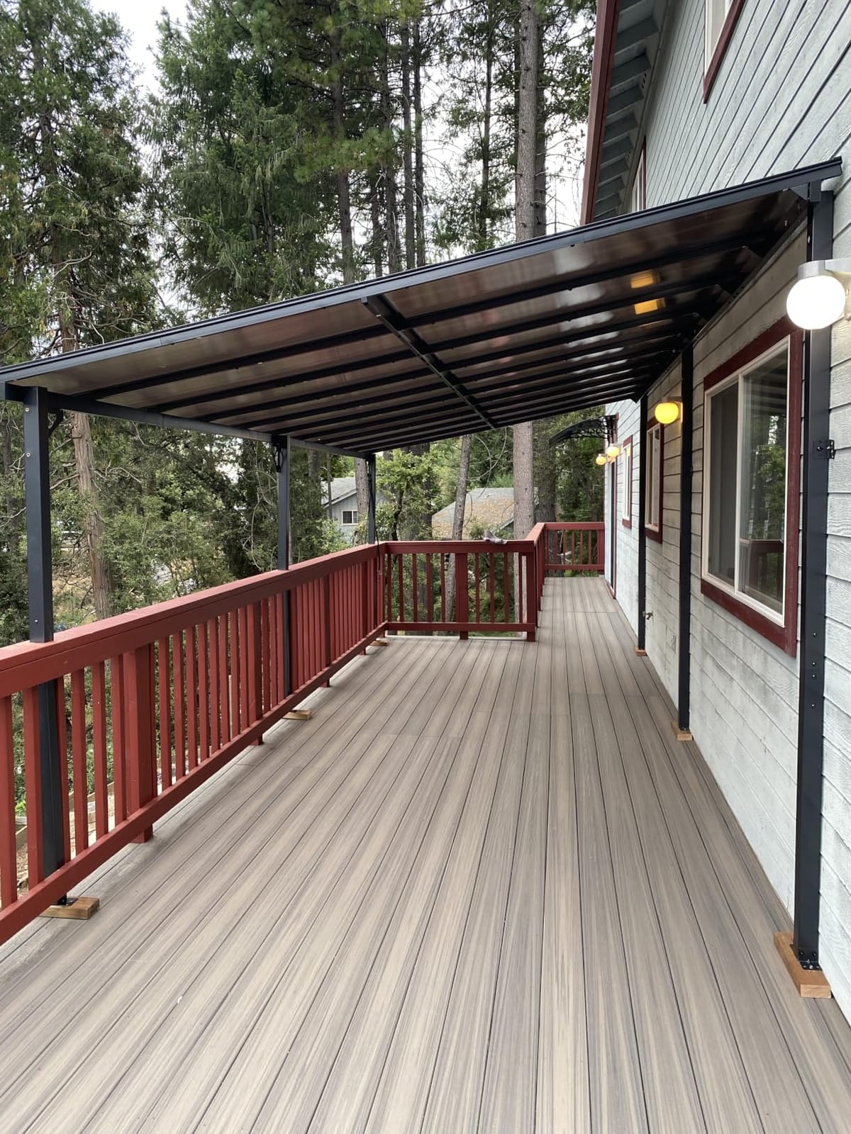 Aoxun 8’x10’ Gazebo for Patio, Gazebo Pergola with Sloped Roof, Black customer photo 1