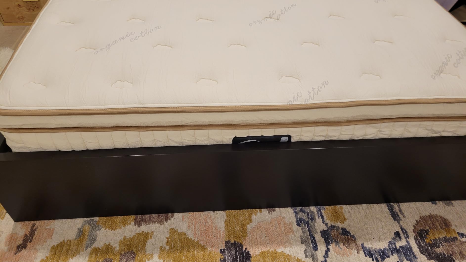 Organic Mattress King Size - 14 Inch Hybrid Mattress | With Gel Foam Medium to Firm for Hot Sleepers, Enhanced Edge Support customer photo 1