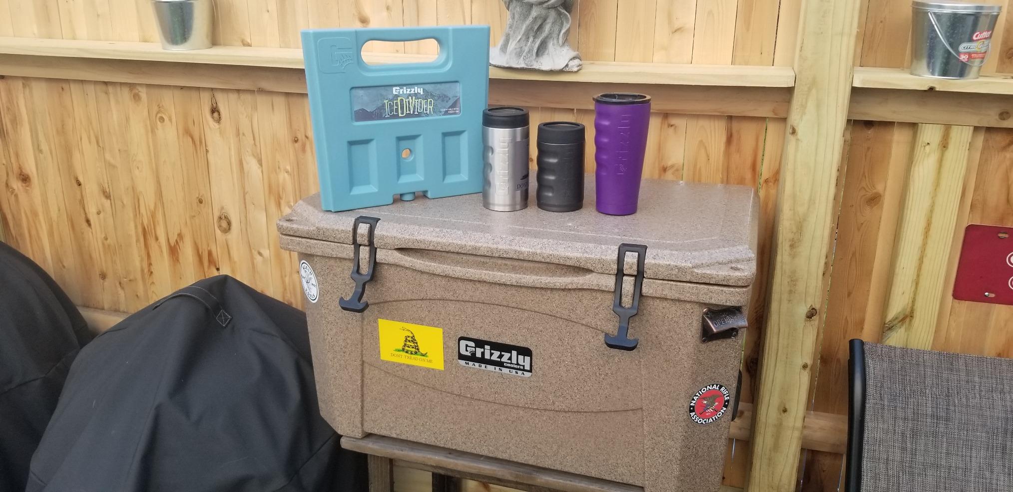 Grizzly 60 Cooler | 60 qt Ice Chest Durable Rotomolded Insulated | Made in USA | Warranty for Life | For Beach Boat Camping Fishing Hunting | G60 customer photo 2