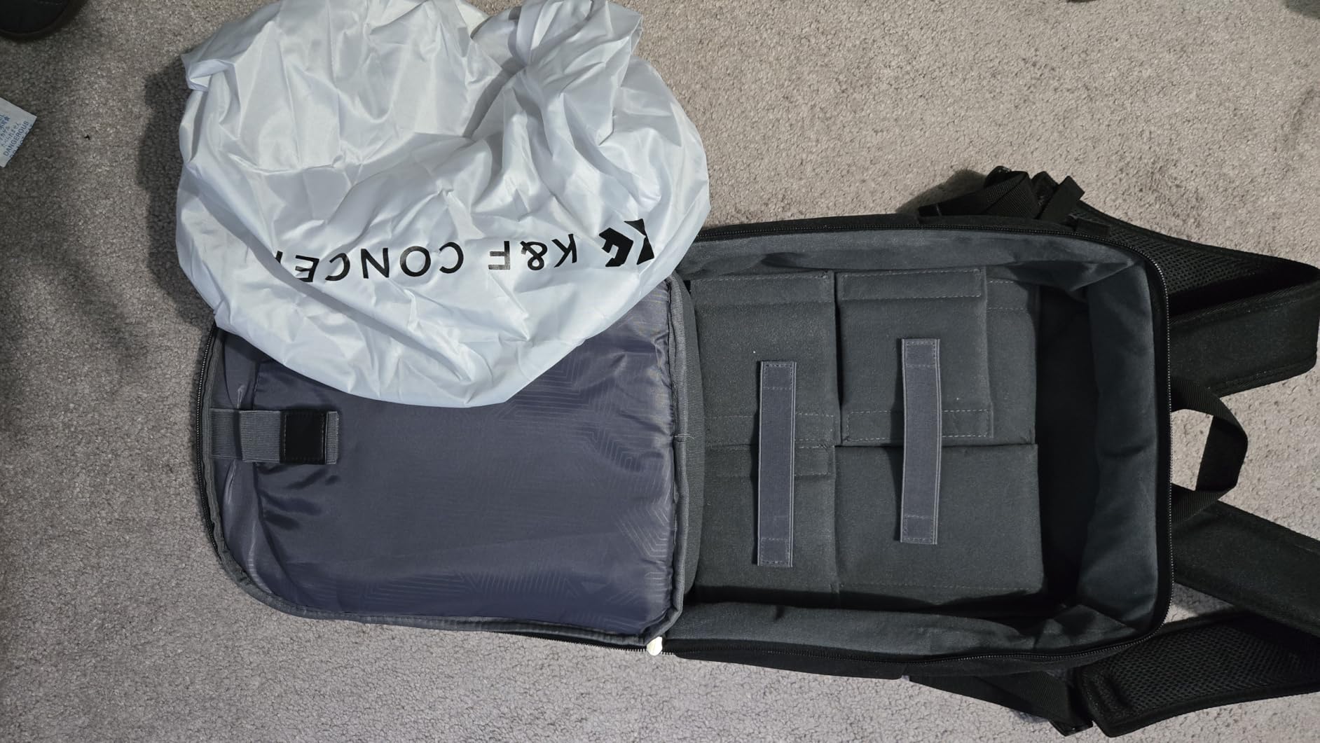 K&F CONCEPT Camera Backpack, Lightweight Camera Bag with Tripod Holder customer photo 1