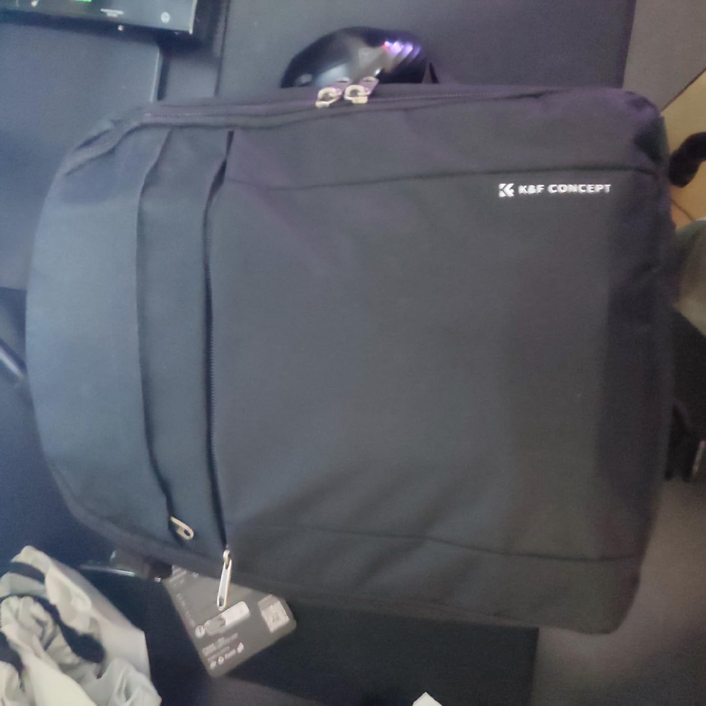 K&F CONCEPT Camera Backpack, Lightweight Camera Bag with Tripod Holder customer photo 2