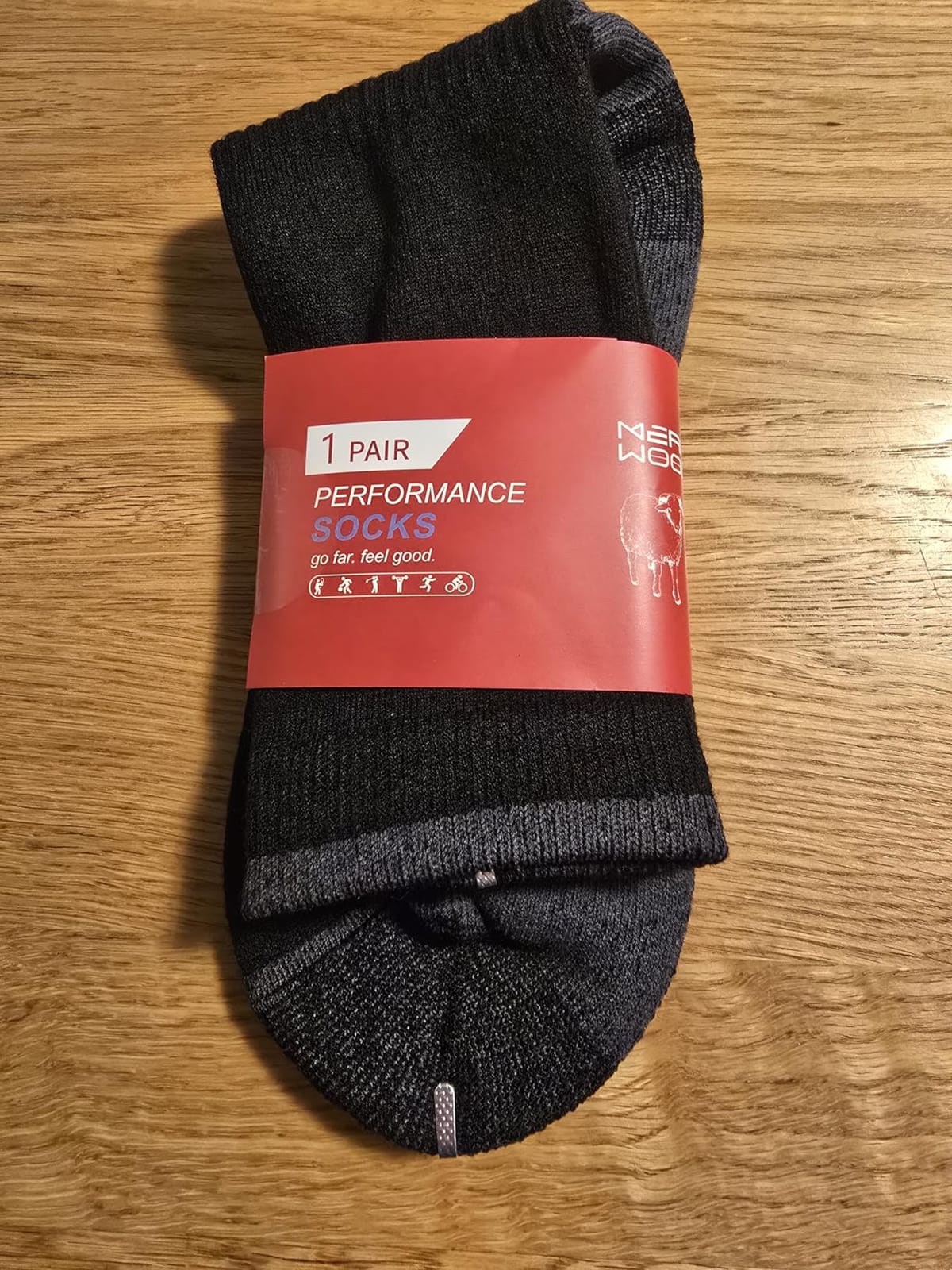 RUIXUE Merino Wool Hiking Socks for Men Women, OEKO-TEX & GRS Certified, Seamless Toe, Terry Cushioned -3 Pairs customer photo 1