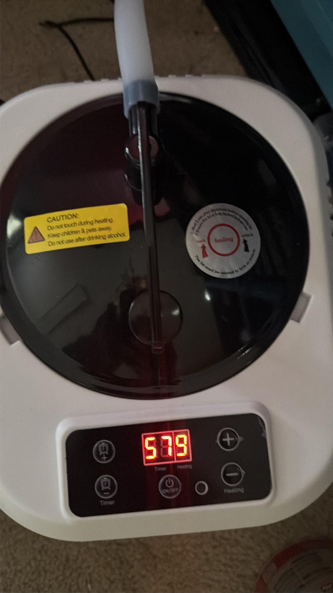 Portable Steam Sauna Box with Red Light Therapy for Home Gym Relaxation customer photo 2