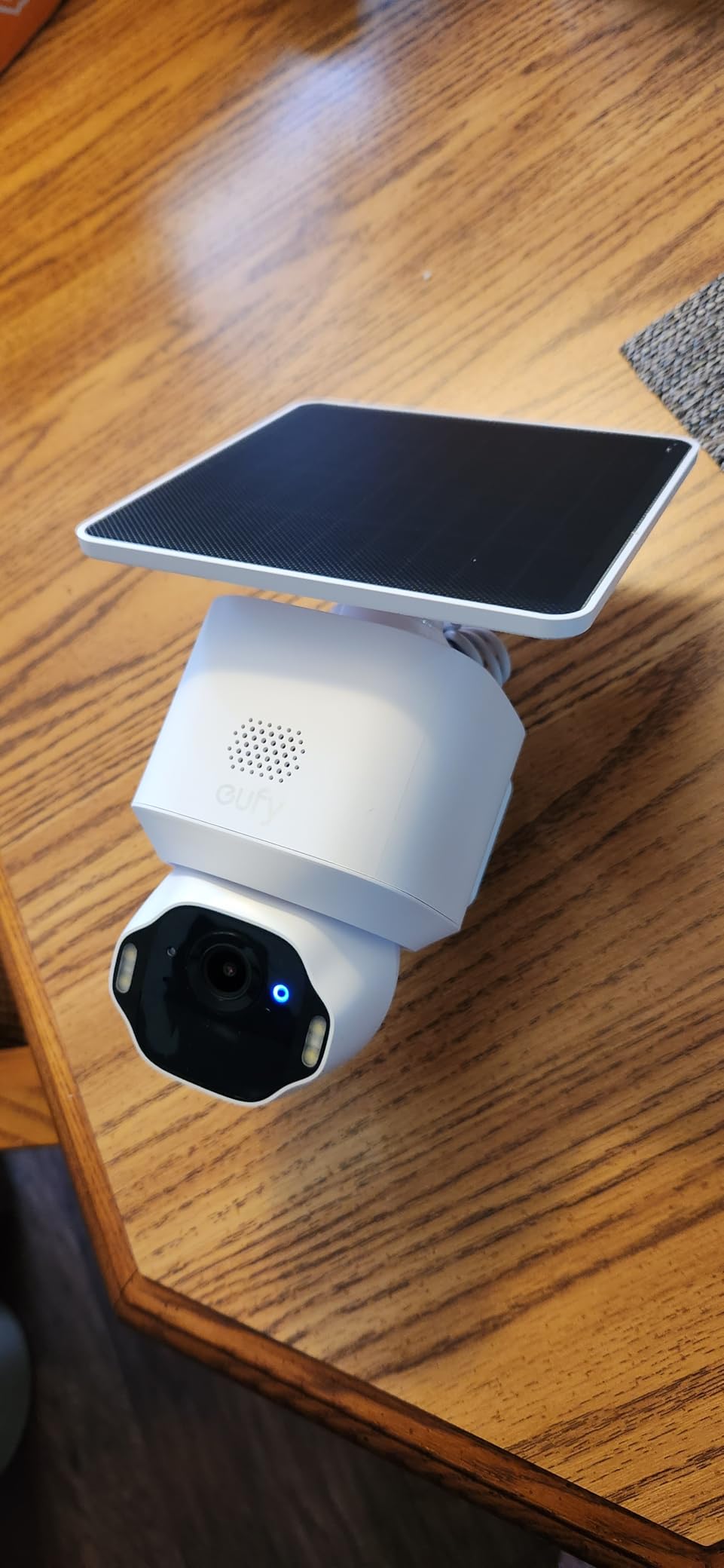 eufy Security SoloCam E42, 4K Solar Security Camera, AI Facial Recognition customer photo 1