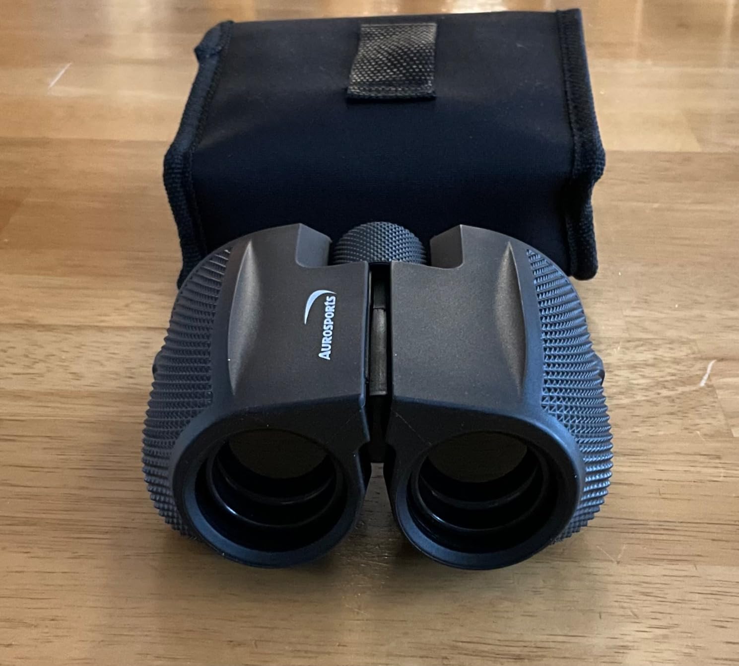 Aurosports 15x25 Compact Binoculars for Kids with Bird Guide Book, Blue | Lightweight Easy Focus with Carrying Case & Strap; Durable Fully Coated; Birdwatching Cruise Travel Gift for 8-12 Boys Girls customer photo 2