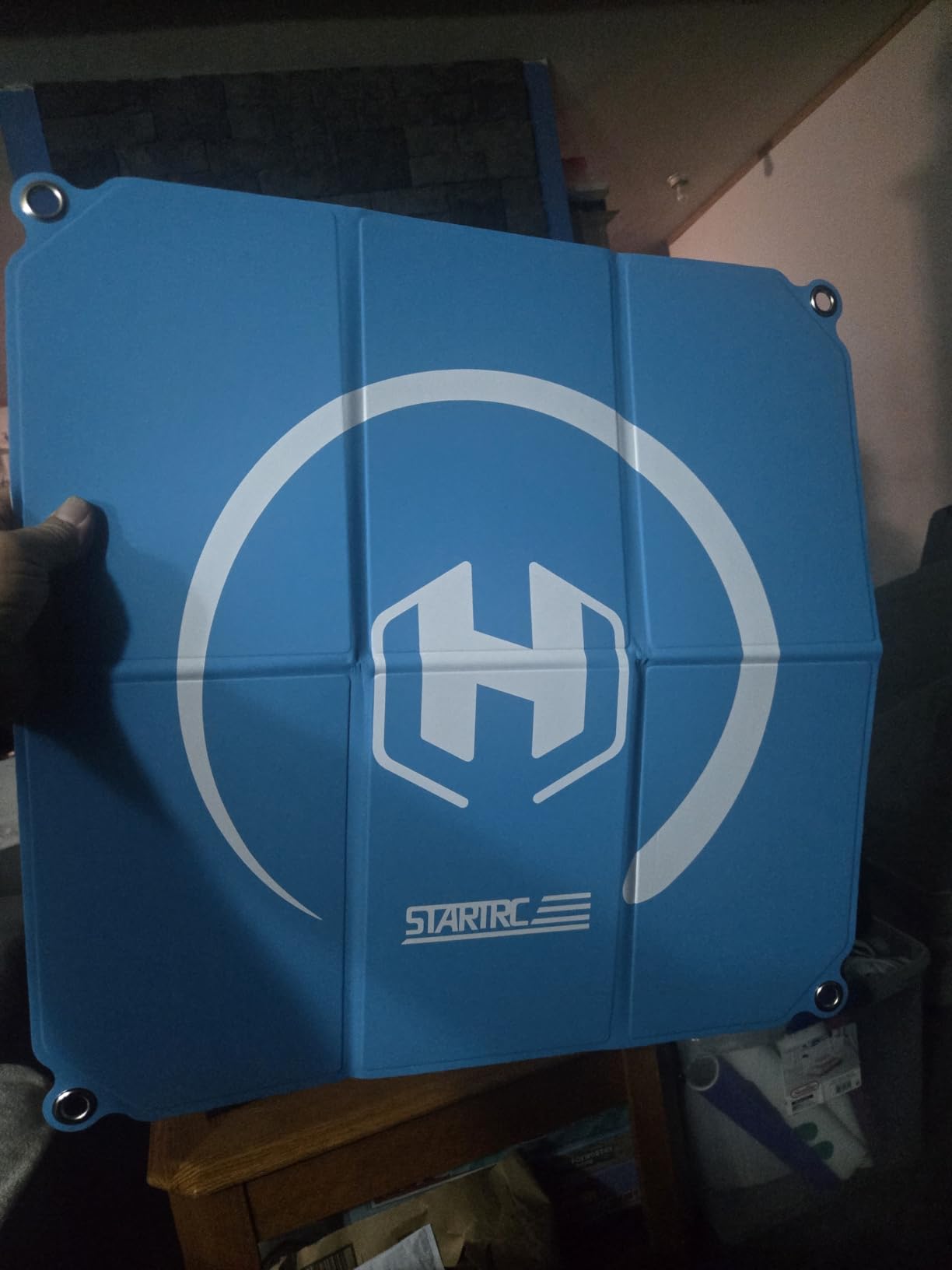 Drone Landing Pad Weighted Foldable for DJI Mini/Neo/FPV Drone, 22in/55cm customer photo 2