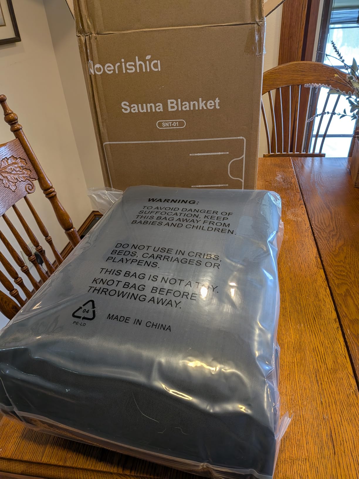 Sauna Blanket for Relaxation and Detox, Versatile Full Body Heating Wrap customer photo 2