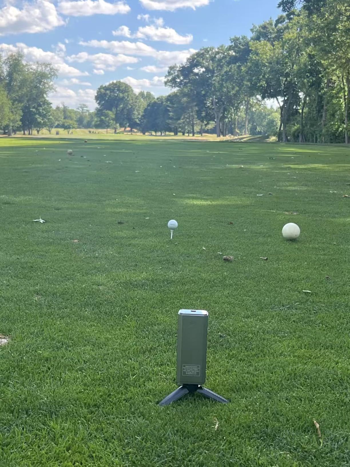 Golf Launch Monitor & Portable Swing Analyzer with 13 Metrics customer photo 2