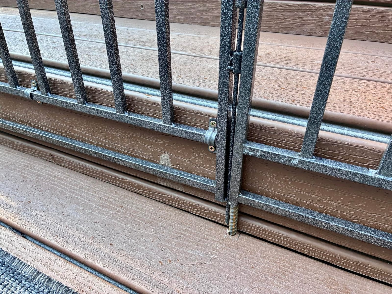 40in H x 54ft L Black-Silver Removable Pool Safety Fence customer photo 2
