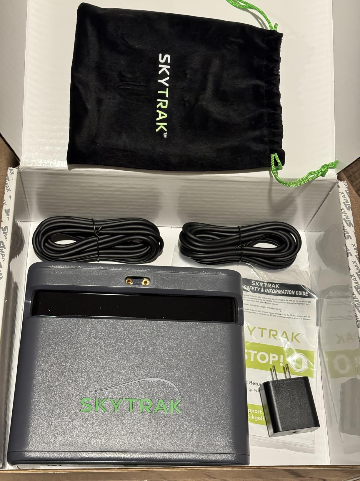 SkyTrak ST MAX Golf Launch Monitor with 1-Year Software Included customer photo 1