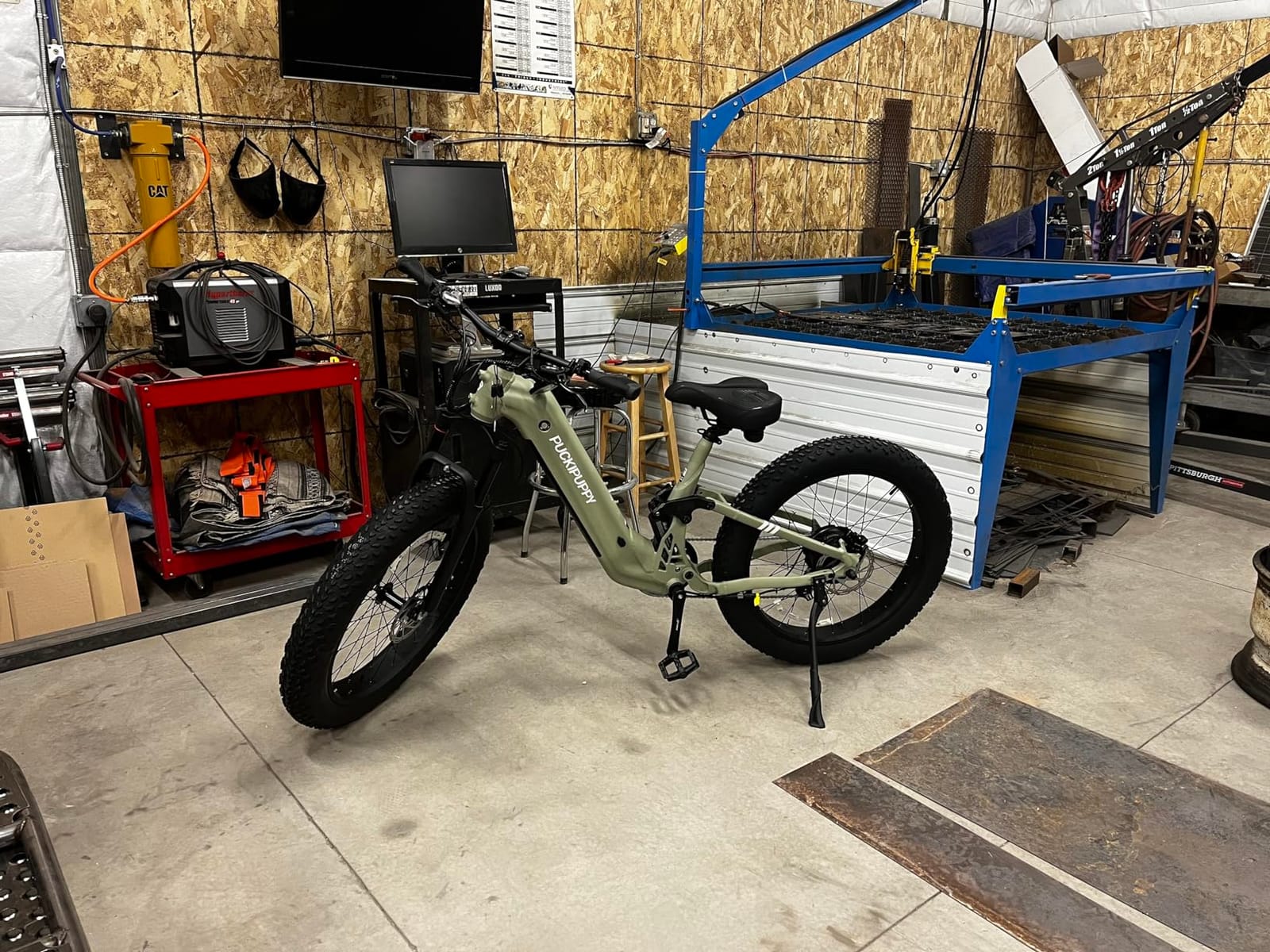 PUCKIPUPPY Electric Bike for Adults 500W, 48V 20AH Battery Adult Electric Bicycles, 26