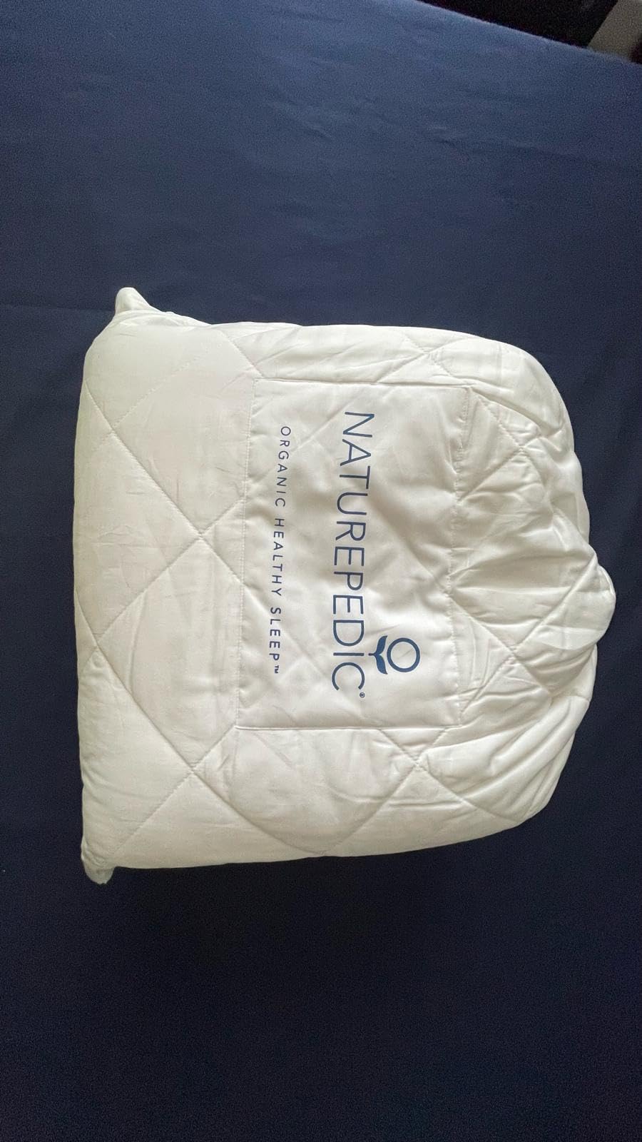 Naturepedic Organic Cotton Mattress Protector - Quilted Organic Cotton Mattress Pad with GOTS-Certified Non-Toxic, 100% Cotton Fabric and Fill - Full Size Mattress Cover 53