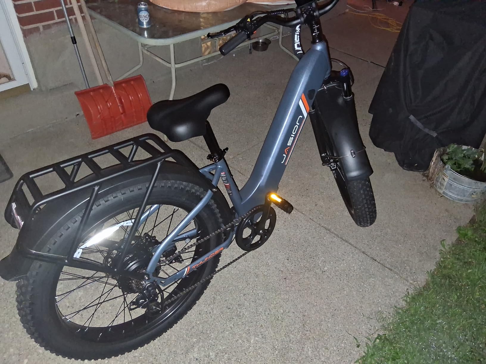 Jasion Thunder Electric Bike,1800W Peak Ebikes for Adults,26''Fat Tire Best Ebike for Men,80 Miles with 864Wh Battery,30+MPH Max Speed Bicycles,400LB Capacity,Certified by UL2849 customer photo 1