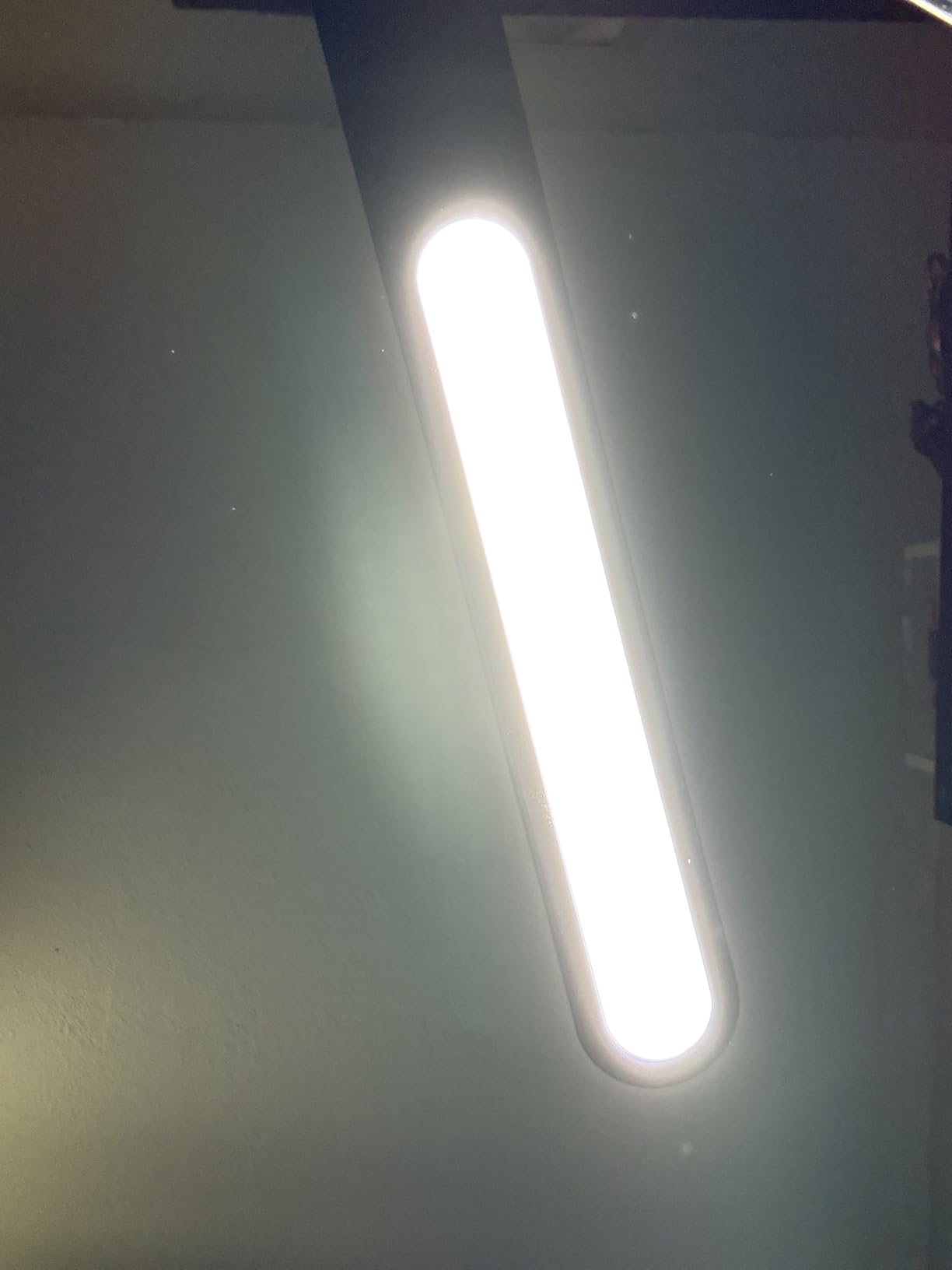 Honeywell HJ2 Clip On LED Desk Lamp with Clamp, Adjustable Reading Light | CRI97 Full Spectrum Eye-Caring Light, Clip On Clamp Design, Flexible Gooseneck, 3 Color Modes & Dimming for Reading customer photo 2