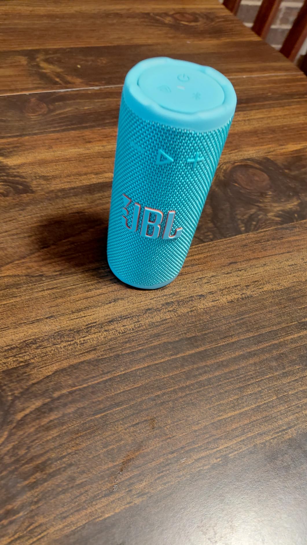 JBL Grip Portable Bluetooth Speaker, Waterproof, Ambient Light - Teal customer photo 1