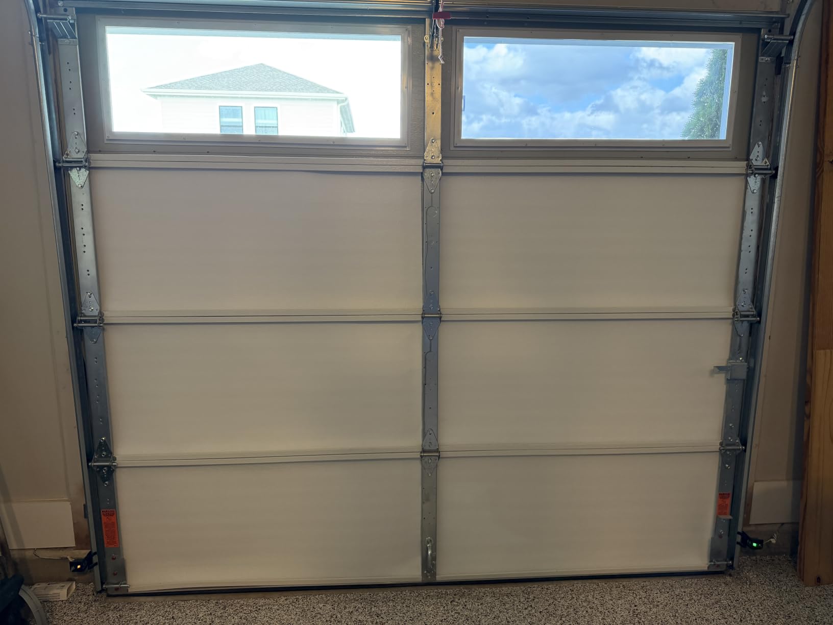 SmartGARAGE - Reflective Garage Door Insulation Kit (White) customer photo 2