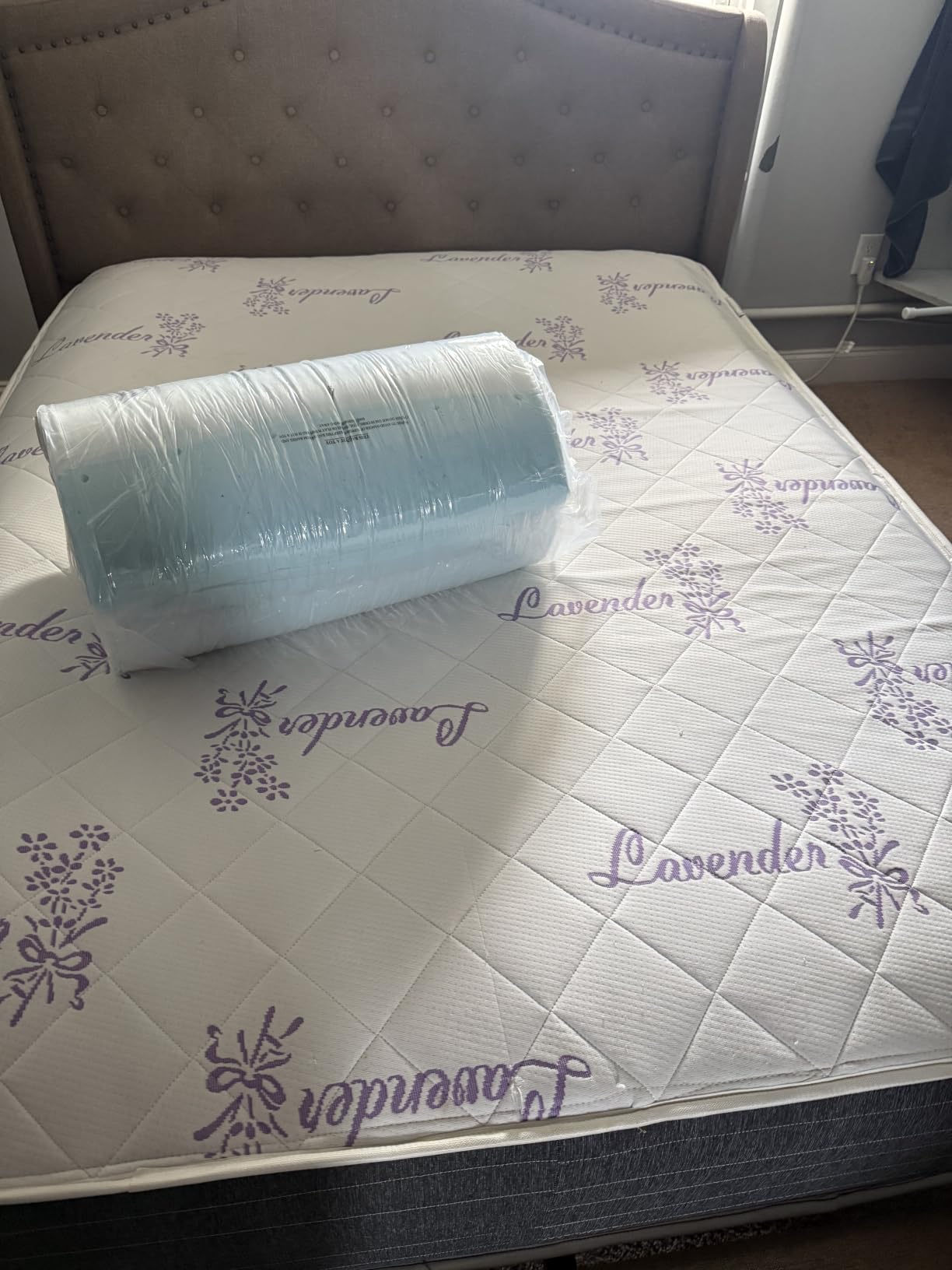 EGOHOME 3 Inch Queen Memory Foam Mattress Topper- Cooling Gel Infused customer photo 2