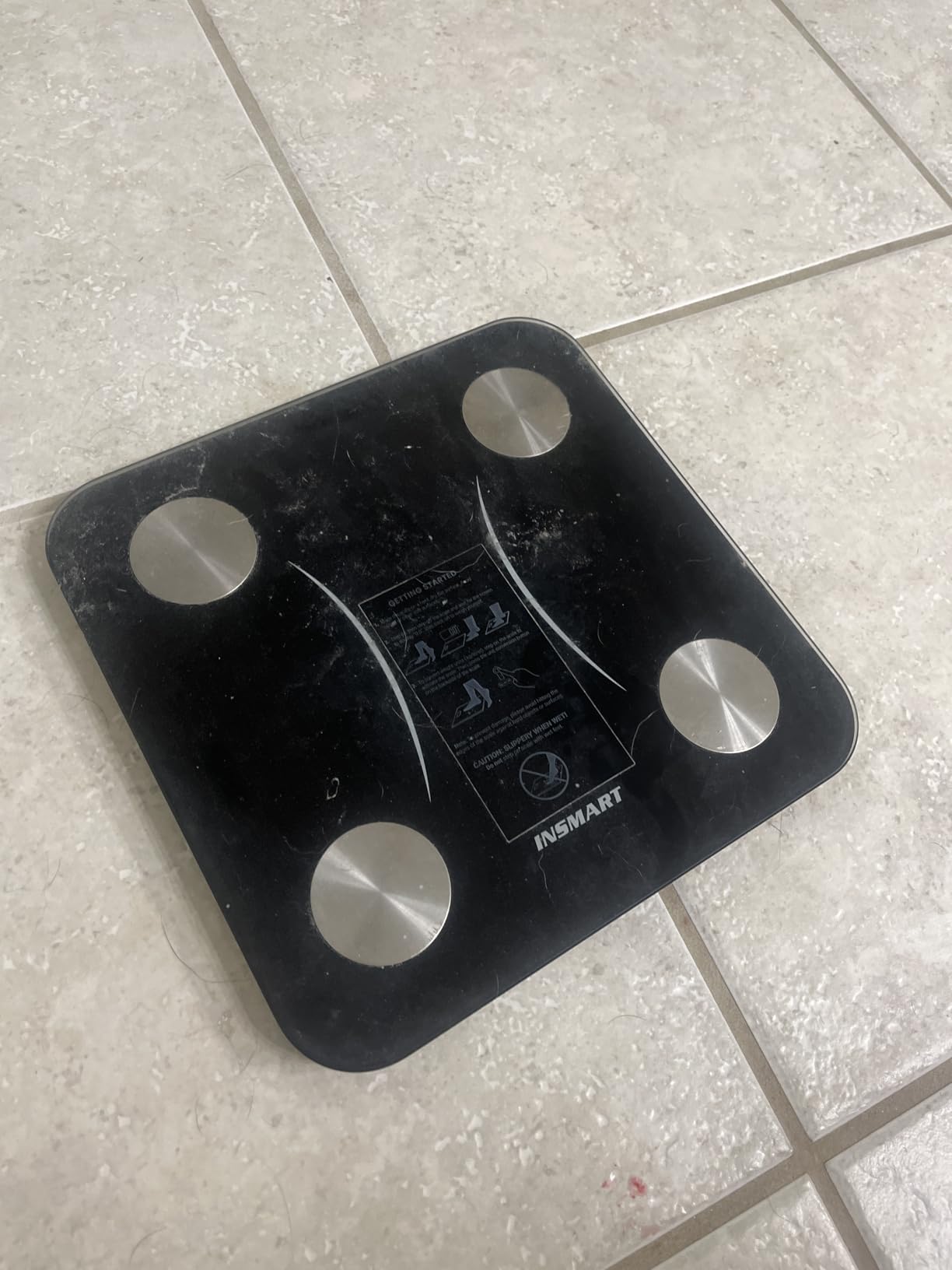 INSMART Scale for Body Weight, Body Fat & BMI, Large Display, 24 Metrics customer photo 2
