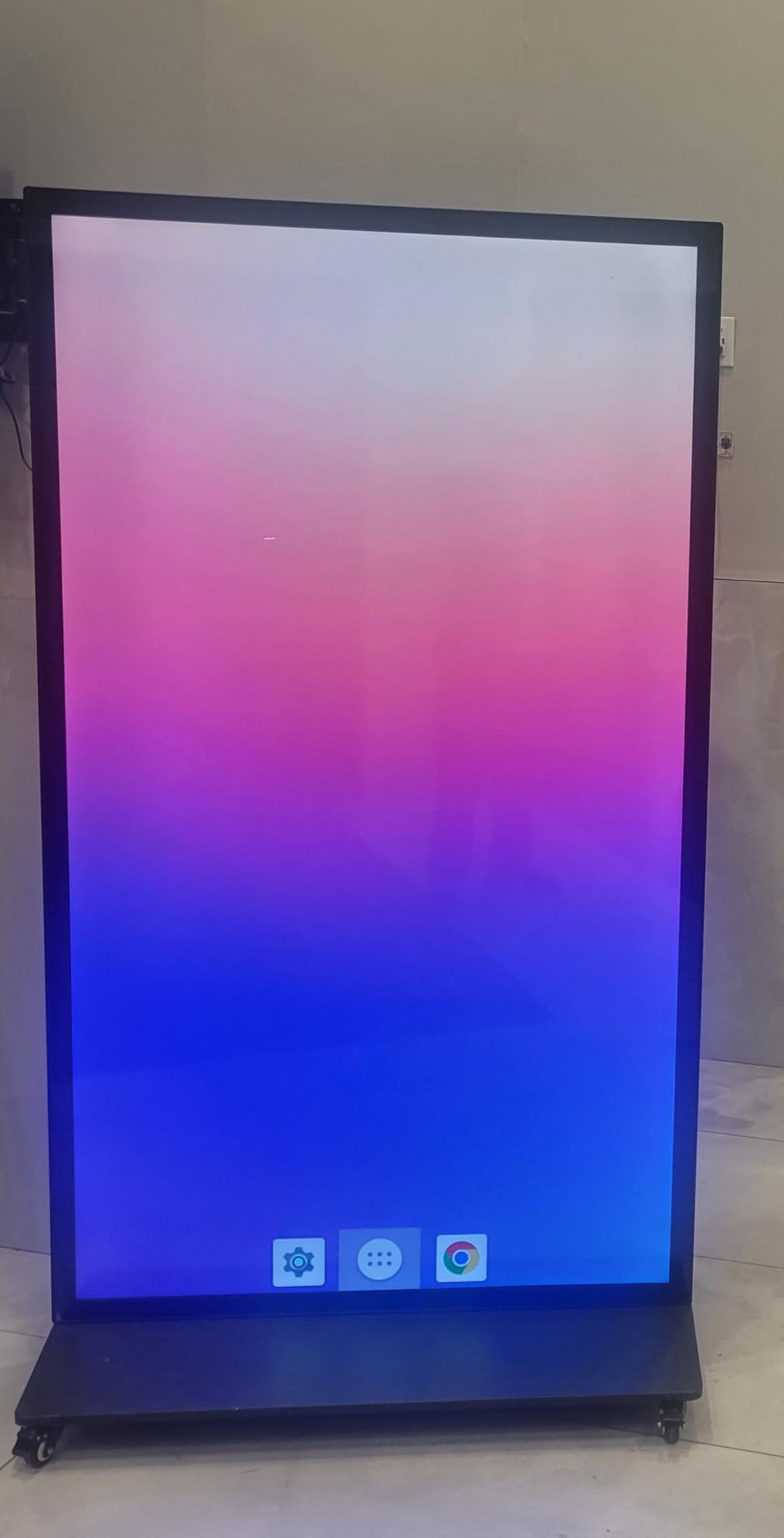 24 Inch Desktop Digital Menu Board, HD Digital Signage Retail Store Monitor, Commercial Display Advertising Screen Android with CMS, Electronic Menu Display for Milk Tea Shop/Restaurant customer photo 2