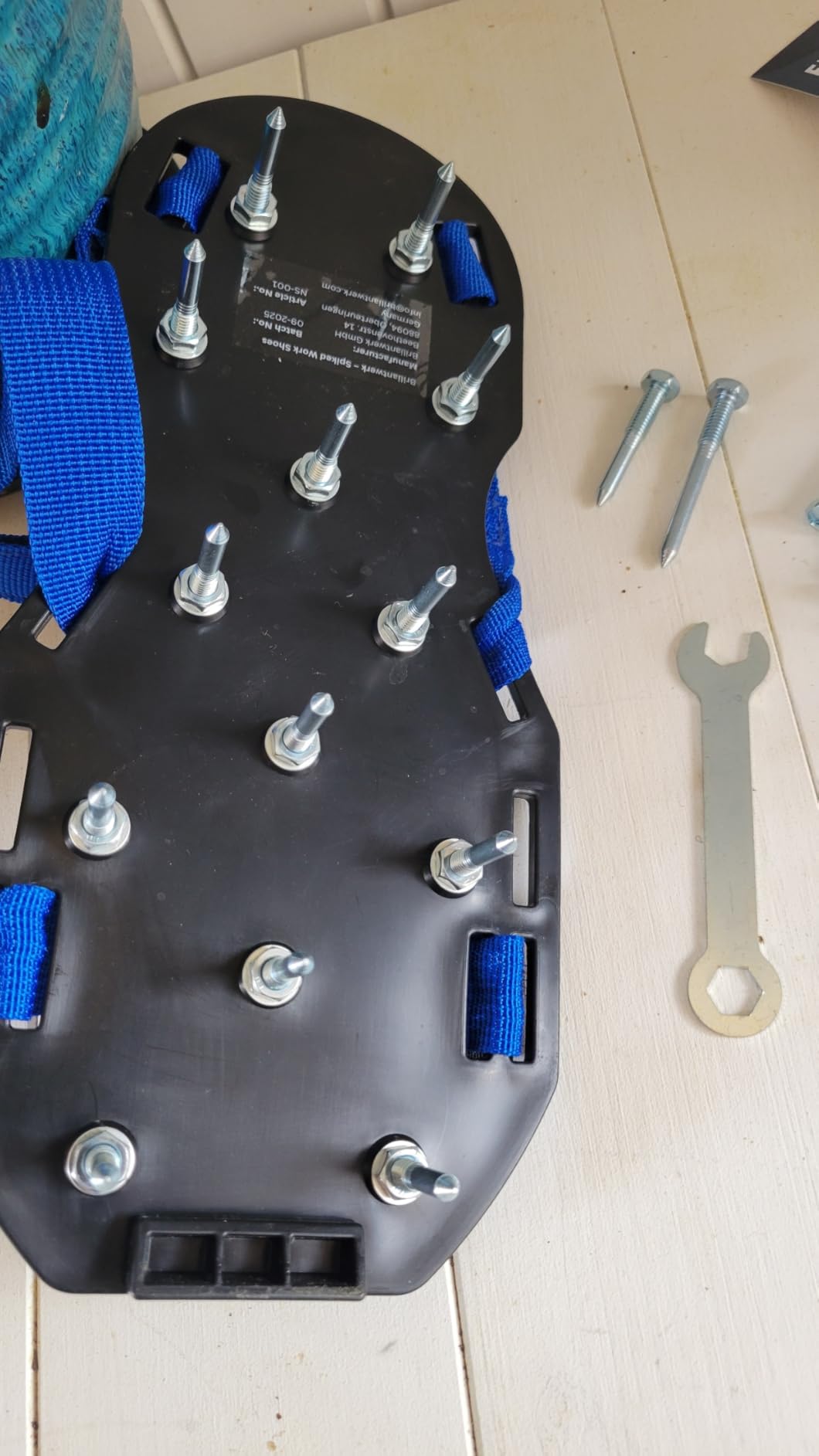 Briliantwerk Lawn Aerator Shoes | Yard Aerator Lawn Tool | Screed Shoes customer photo 1