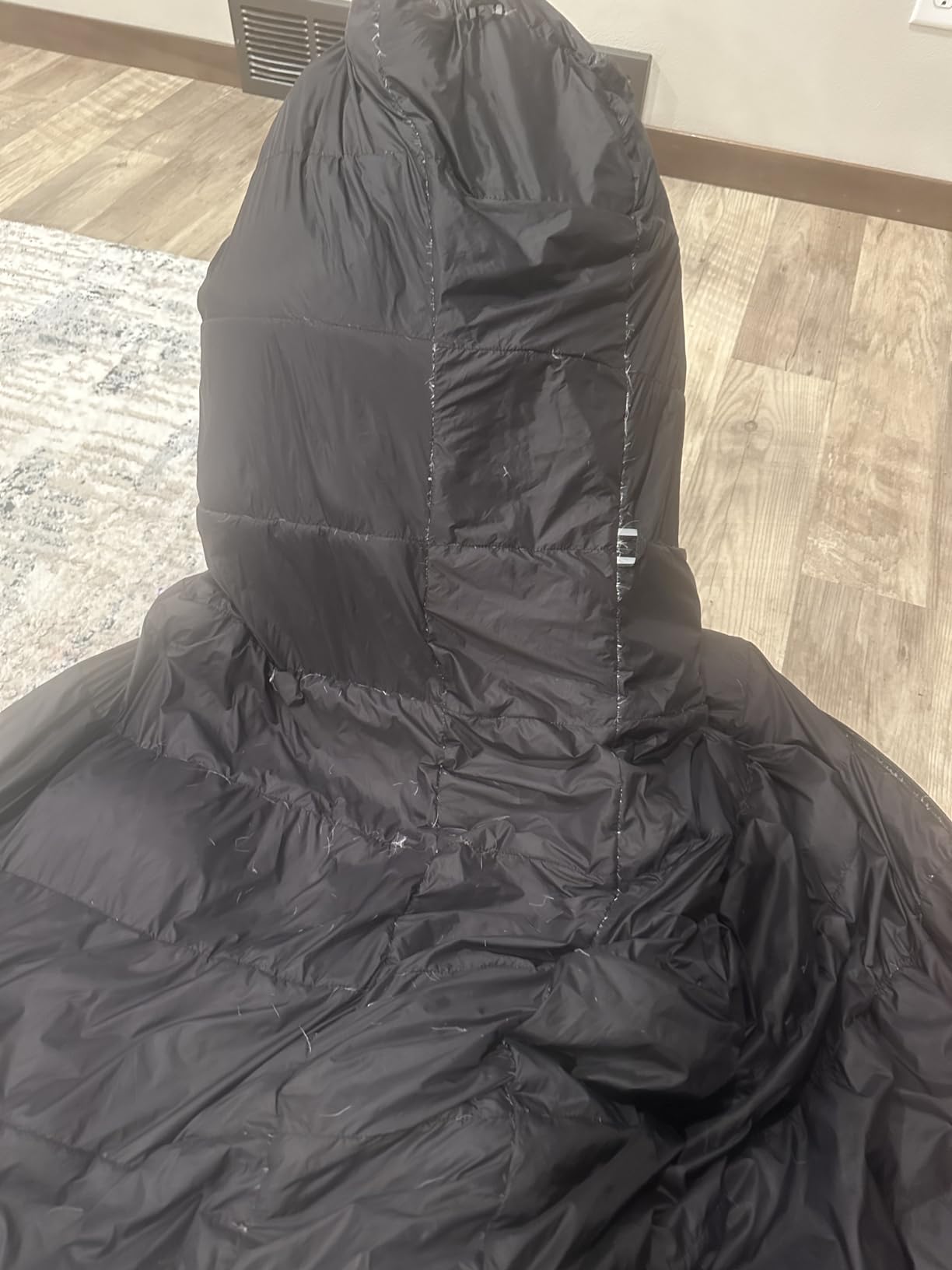 0 Degree Down Sleeping Bag for Adults,Cold Weather Backpacking customer photo 1