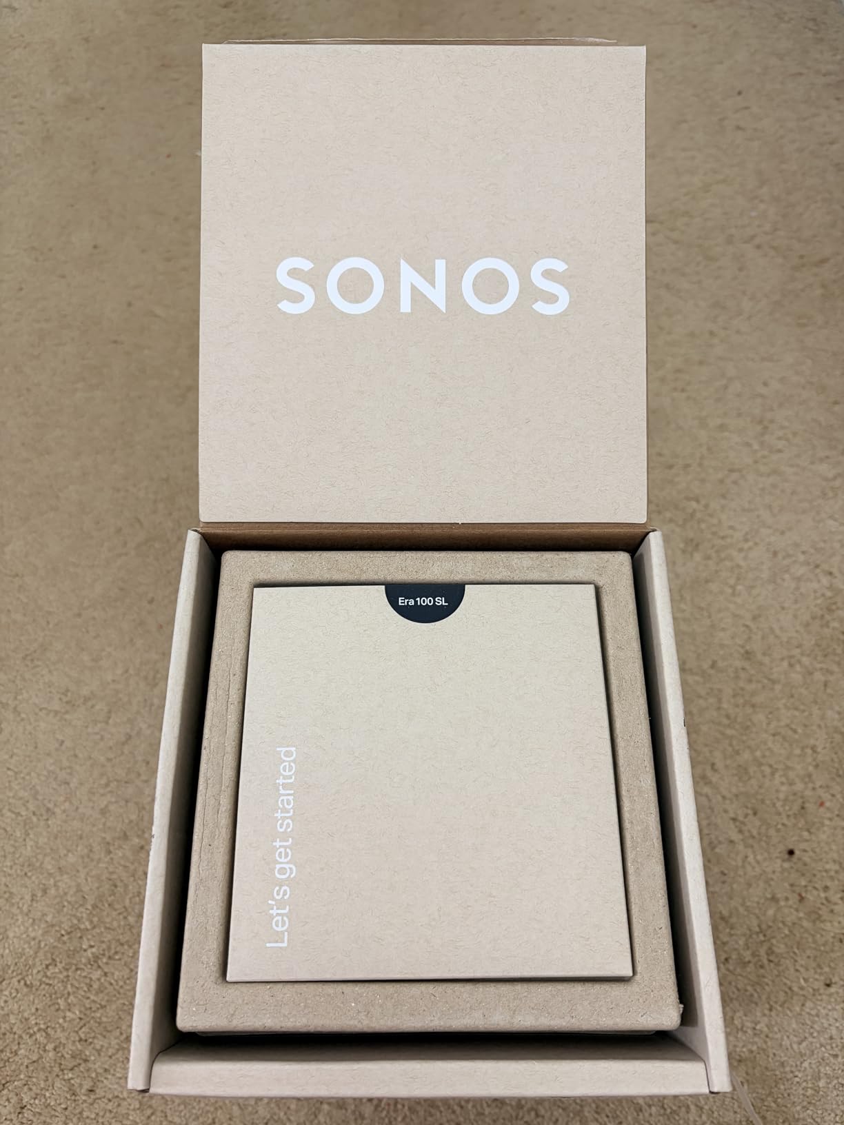 Sonos Era 100 SL Compact, Microphone-Free Speaker - Black customer photo 2