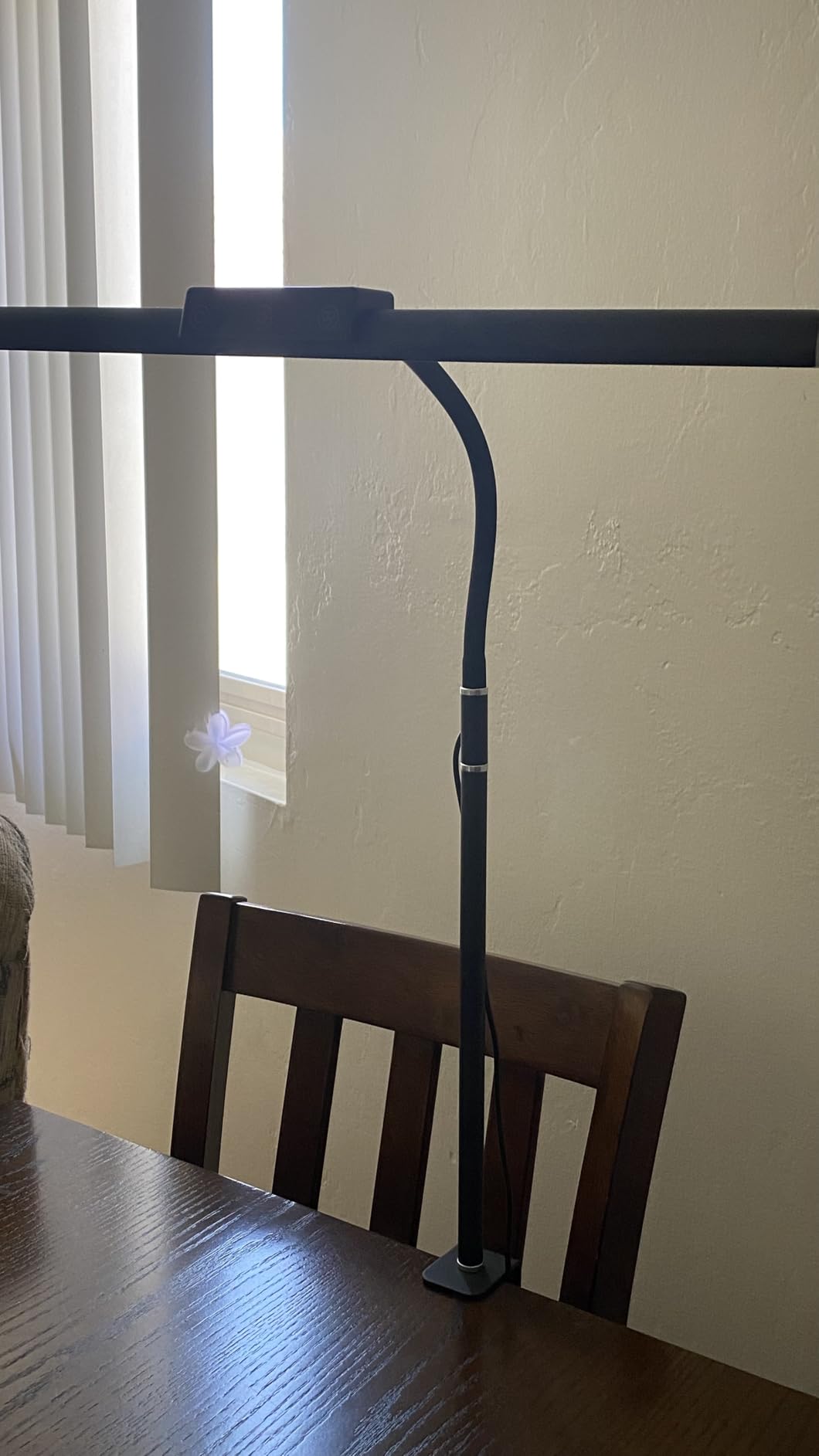 LED Desk Lamp for Home Office, Flexible Gooseneck Desk Lamp with Clamp customer photo 1