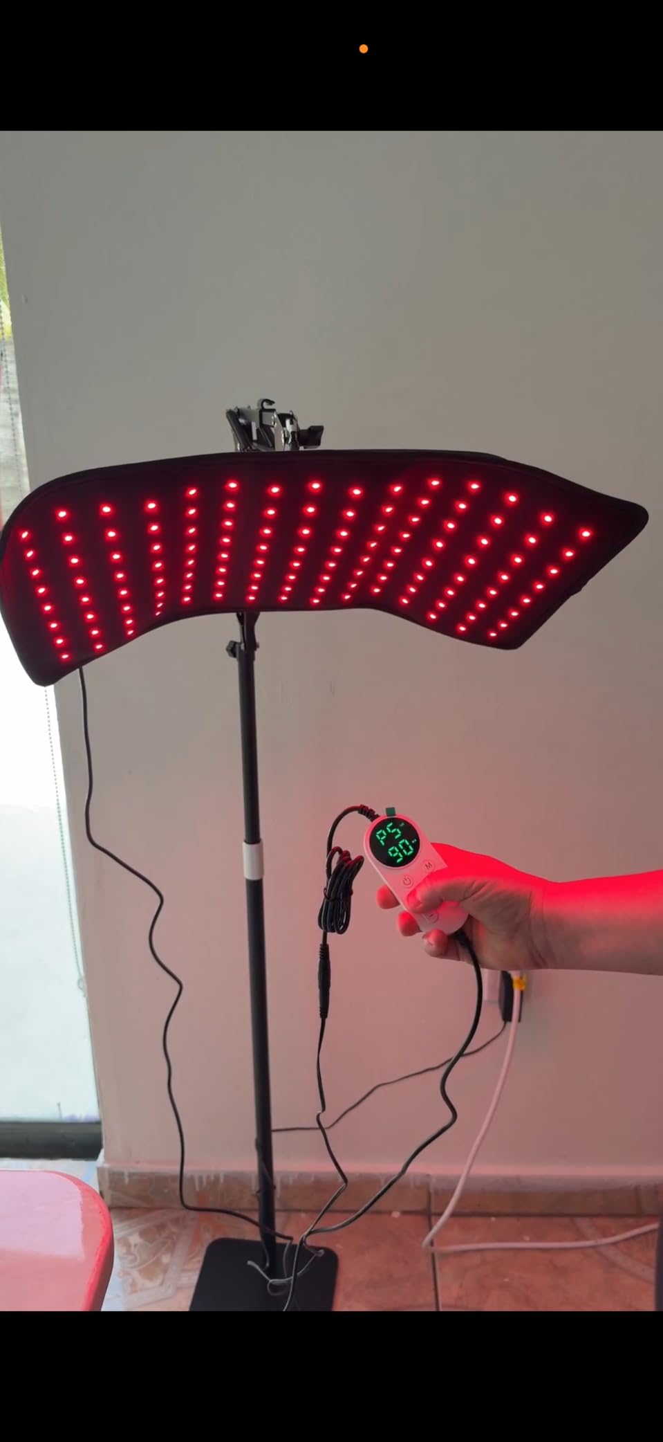 INTEO Red Light Therapy for Face and Body, Infrared Red Light Therapy Lamp customer photo 2