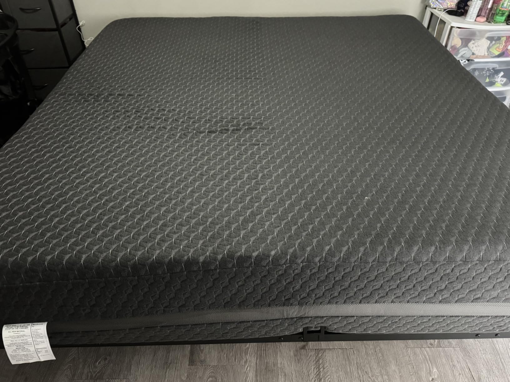 Novilla 14 Inch Queen Size Gel Memory Foam Mattress for Pressure Relief | 14 Inch Queen Mattress with Green Tea-Infused Foam for Body Contouring & Balanced Support, Breathable Side Panel customer photo 1