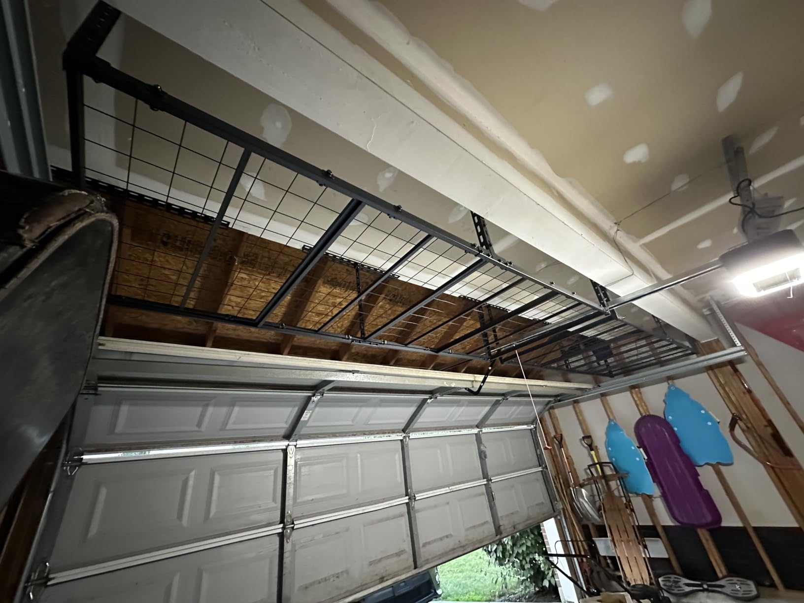 Jusgym 4X6FT Overhead Garage Storage Rack, 26