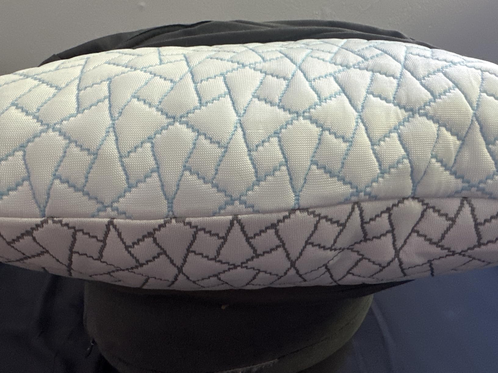 Alkyonos Cooling Pillow for Sleeping: Adjustable Shredded Memory Foam Bed Pillow, Queen Size Set of 2 with Ice Cover, Breathable & Supportive for Side, Back and Stomach Sleepers customer photo 1