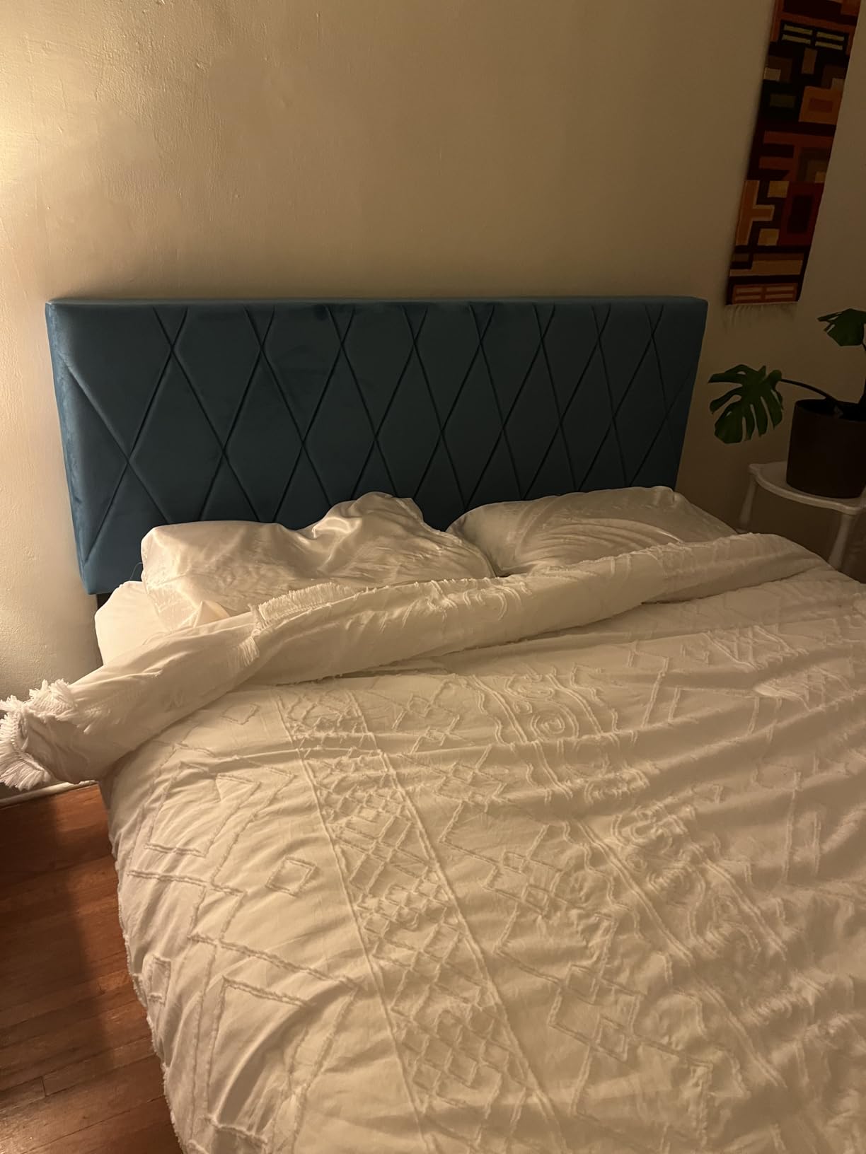 12 Inch Queen Size Mattress, Hybrid Memory Foam, Medium Feel | 7-zone Individual Pocket Springs, Fiberglass Free, Bed in a Box, Motion Isolation, Edge Support, Breathable Cover customer photo 1