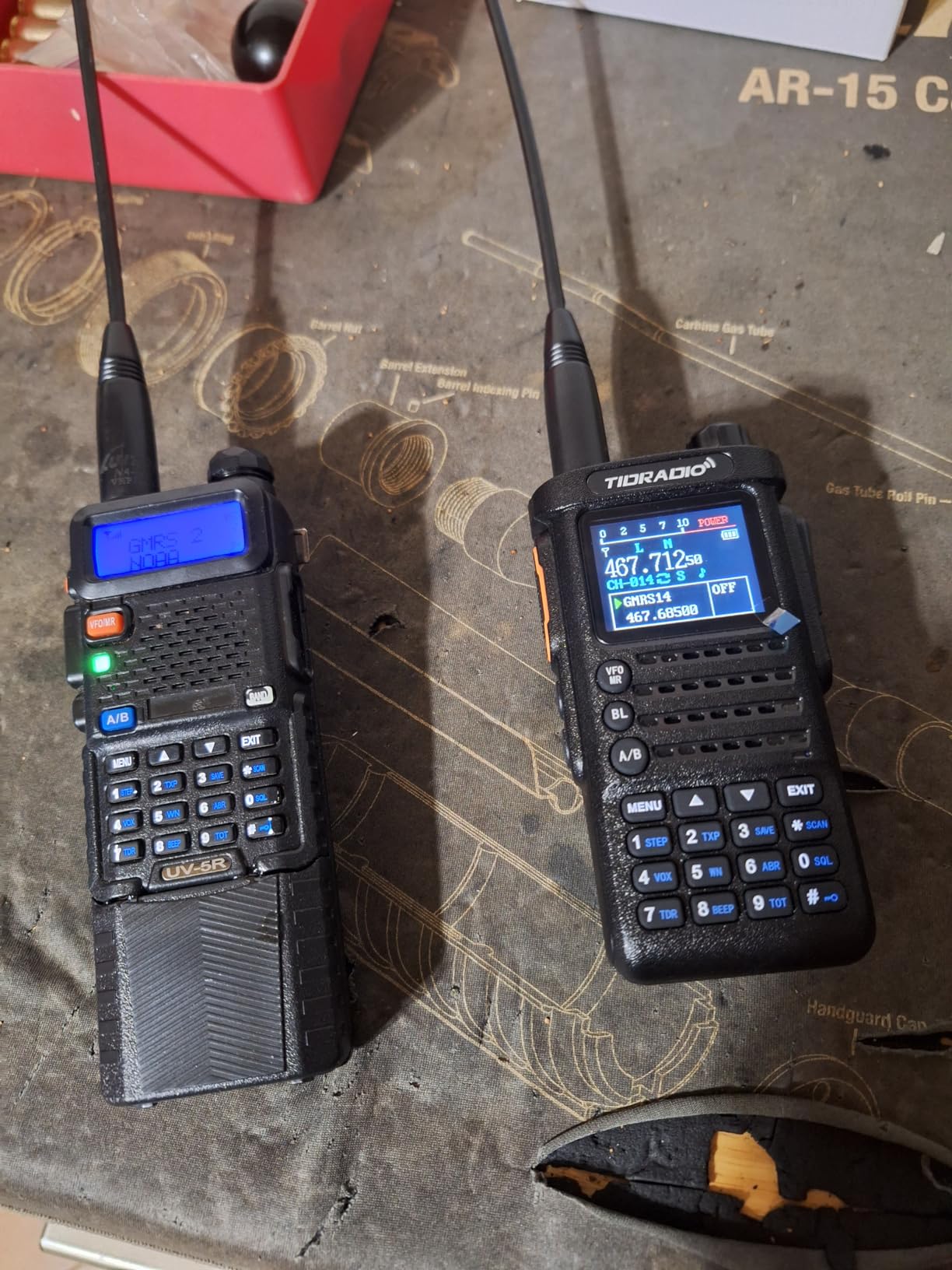 TIDRADIO TD-H9 10W GPS/APRS GMRS Handheld Radio, APP/Web Programming, Bluetoth, Noise Reduction, Repeater Capable, Spectrum Analysis, Compass, Air Band, NOAA, Long Range Walkie Talkies for Off-Roading customer photo 2
