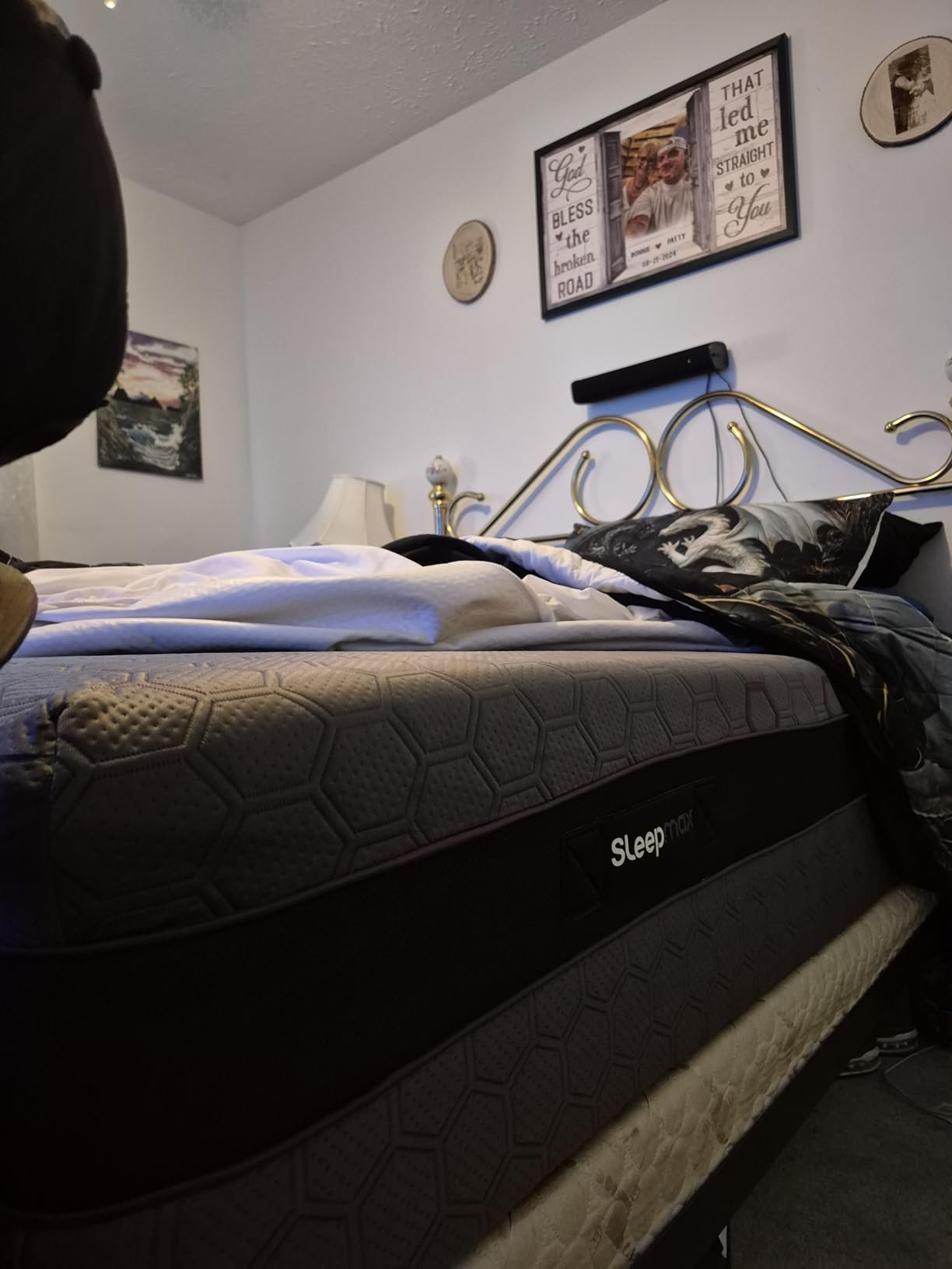 Sleepmax Ergonomic King Hybrid Mattress 14 Inch Medium - Peak Recovery Joint-Friendly Support - Pressure Relief & Spine Alignment & Advanced Cooling - Athlete-Level for All Sleepers - 365-Night Trial customer photo 2