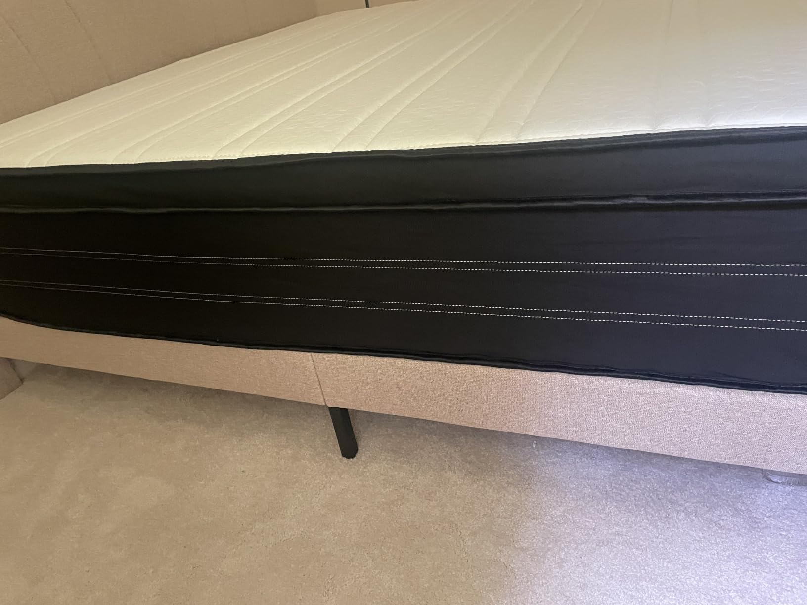 Novilla Queen Mattress 12 Inch, Cooling Hybrid Mattress with Upgraded Coils | Gel Memory Foam, Enhanced Support, Motion Isolation, Pressure Relief, CertiPUR-US Certified Mattress in a Box customer photo 2