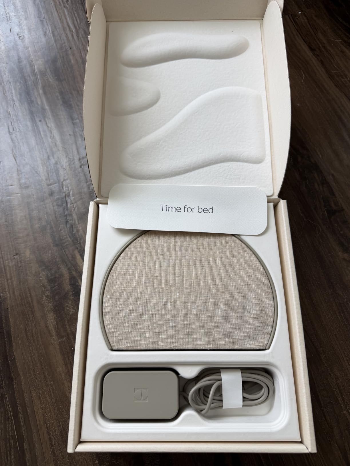 Hatch Sleep Clock Bedside Sleep Tracker, Smart Light, Sound Machine, Putty customer photo 2