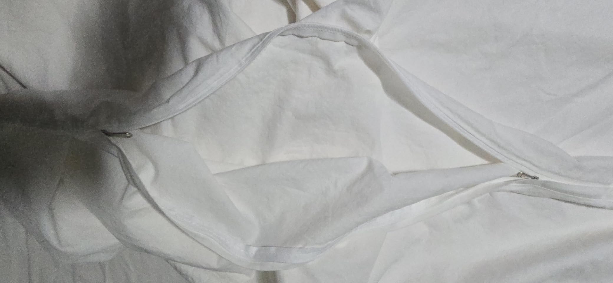 KKJIAF Grey Cotton Duvet Cover for Weighted Blanket 60