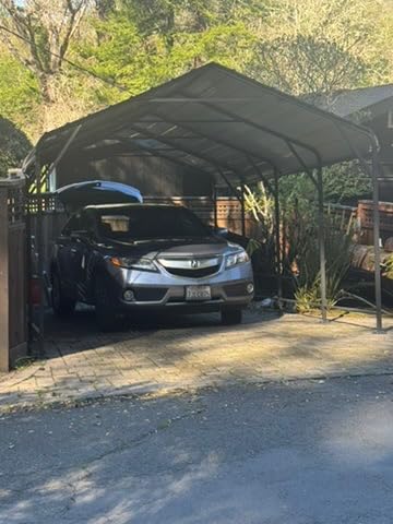 Wisteria Lane Metal Carport, Carports 20x20 Heavy Duty with Thicker Frame and Base, UV-Resistant & Waterproof All-Weather Outdoor Shelter for Boats, Tractors, Pickup Trucks, Motorcycles, Dark Gray customer photo 2
