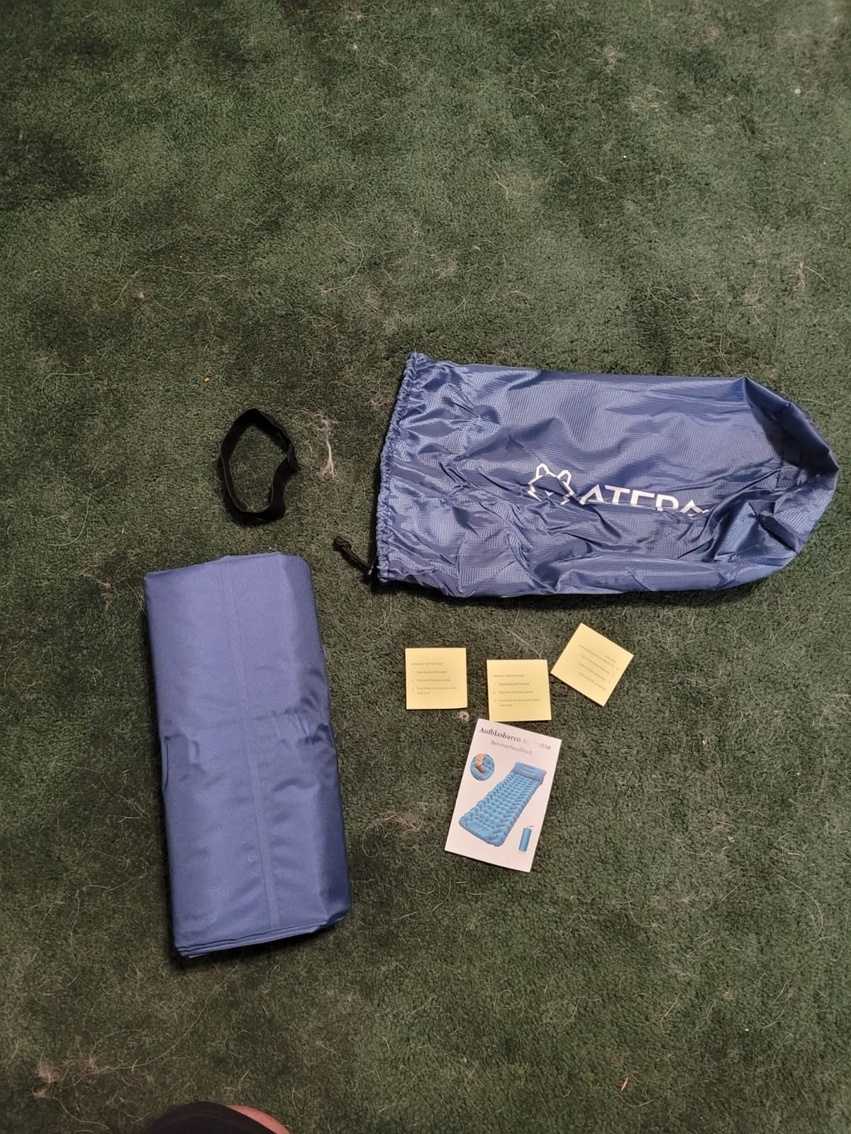 ATEPA Ultralight Backpacking Sleep System, 3 Season Camping Gear Set, Down Sleeping Bag & 6.6 R-Value Insulated Inflatable Sleeping Pad, Lightweight Packable customer photo 1