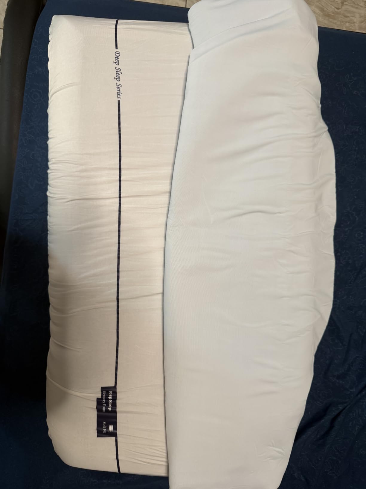 Memory Foam Pillow, Cooling Cover, Ergonomic Neck Support, Queen Loft 5.1