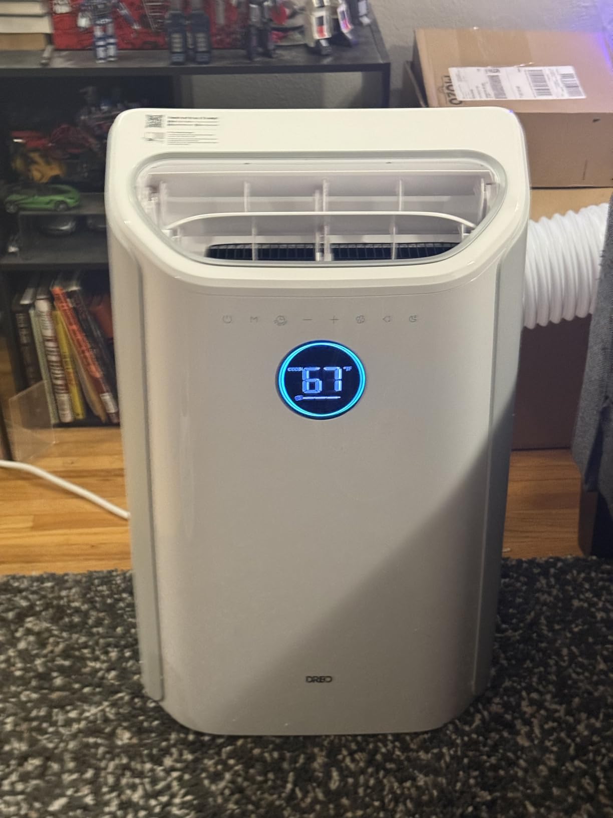 DREO Inverter Portable Air Conditioners,High Efficiency,14000 BTU Dual-Hose customer photo 2