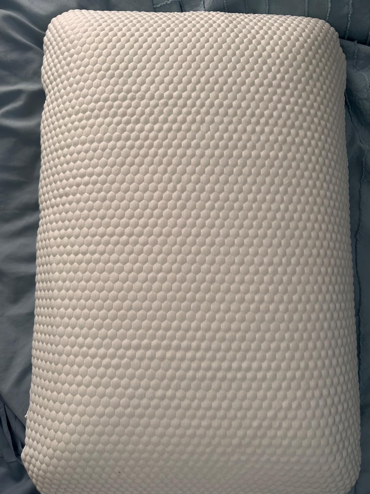 Talatex Premium 100% Natural Talalay Latex Pillow, for Side & Back Sleepers | PureFusion Talalay Latex offers Breathable Pressure Relief, Responsive Support, and a Removable, Washable Tencel Cover customer photo 2