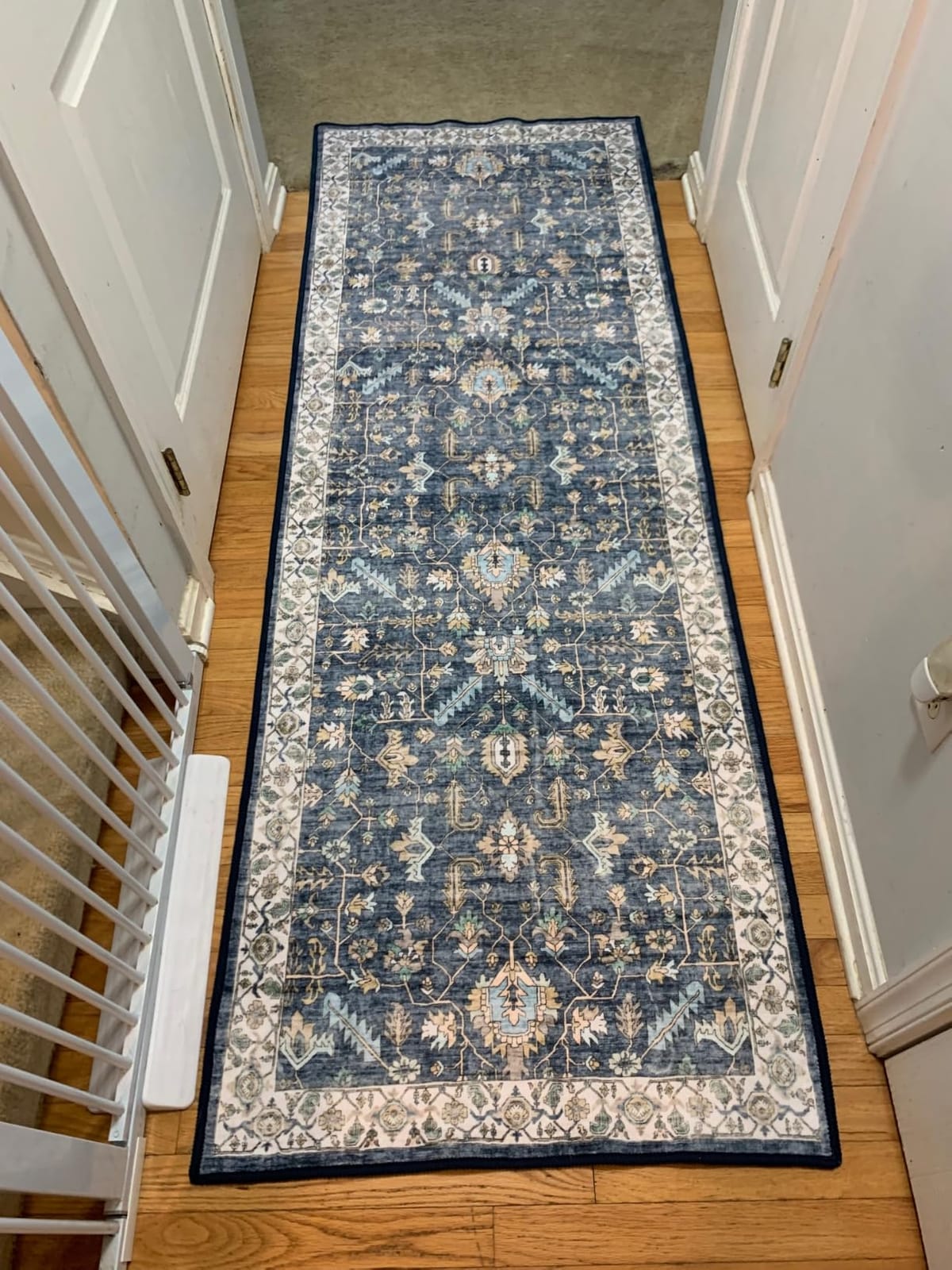 Haven Modern Arches Machine Washable Area Rug with Airflo Technology for Easy Clean, Ultra-Soft Pile, Built-in Rug Pad with Non-Slip Backing, Pet, Family & Allergy Friendly, Beige, 6'x9' customer photo 1