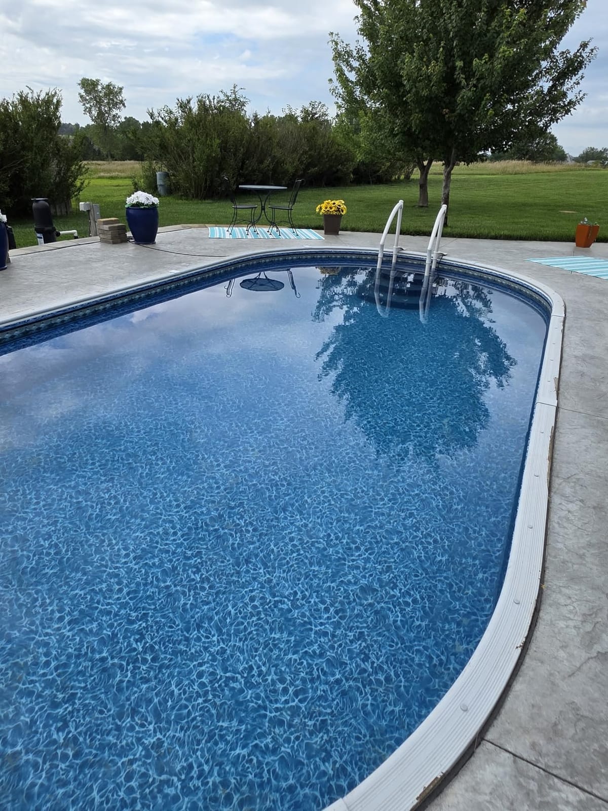WYBOT C1 Cordless Robotic Pool Vacuum for Inground Pools, Professional customer photo 1