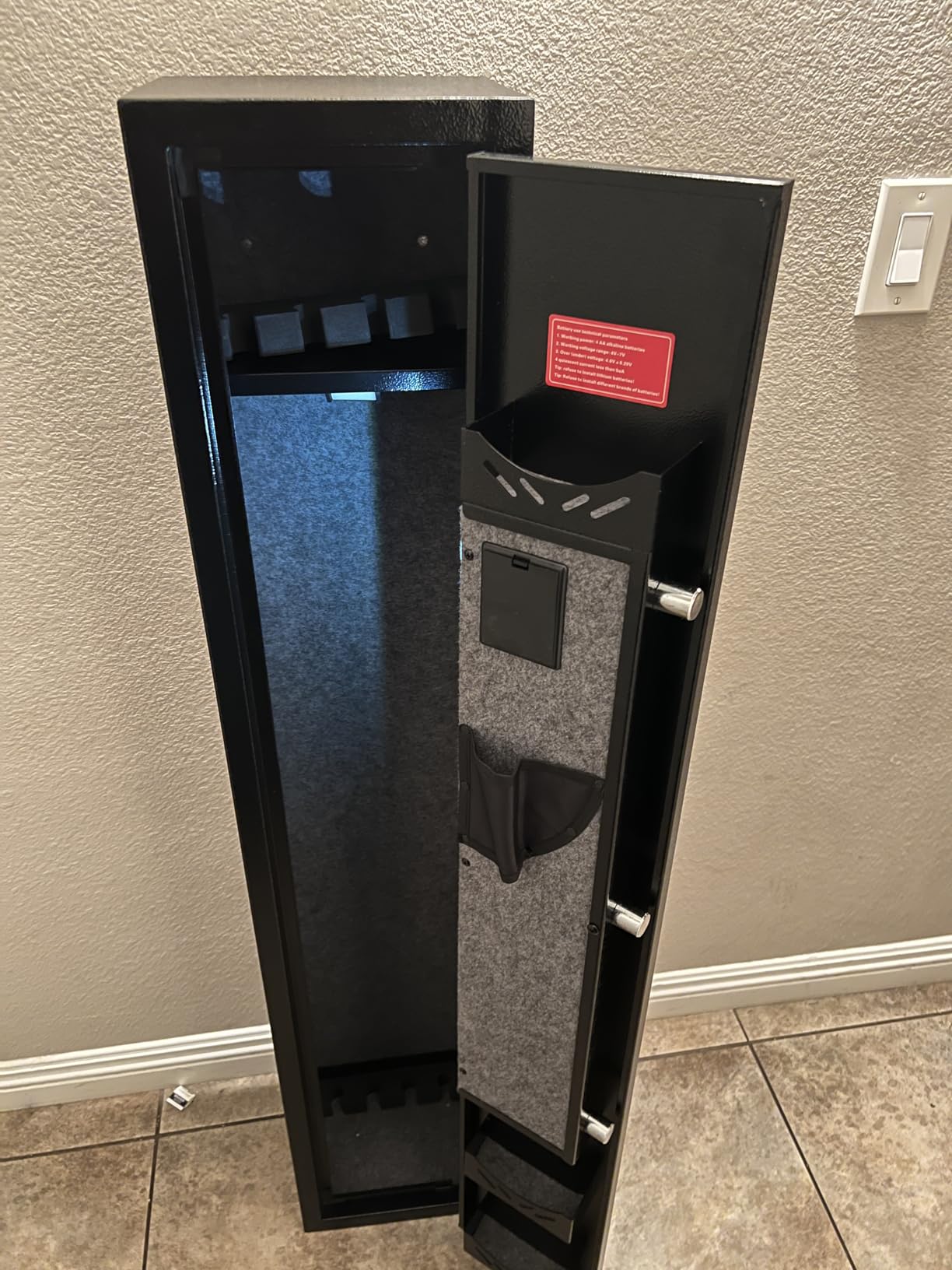 KAER Gun Safe – 2-3 Rifles up to 44