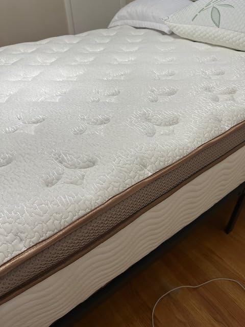 BedStory Hybrid Mattress Queen 13 Inch - Zero Motion Transfer with Precision Pocket Springs - Firm Orthopedic Lumbar Hip Support customer photo 1
