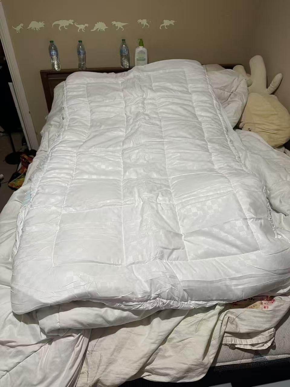 Queen 4 Inch Dual Layer Memory Foam Mattress Topper, Cooling Gel Pad | 2