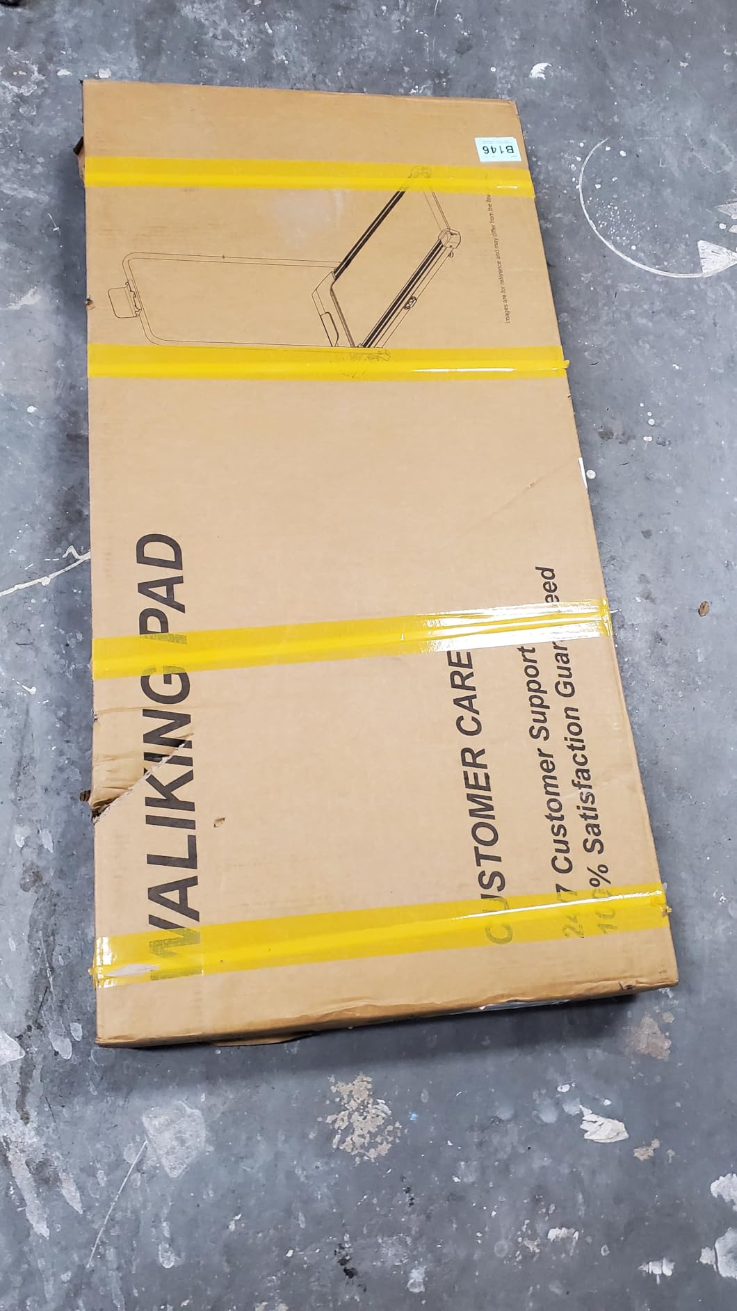 LONTEK 12% Incline Walking Vibration Pad Portable Under Desk Treadmills customer photo 2