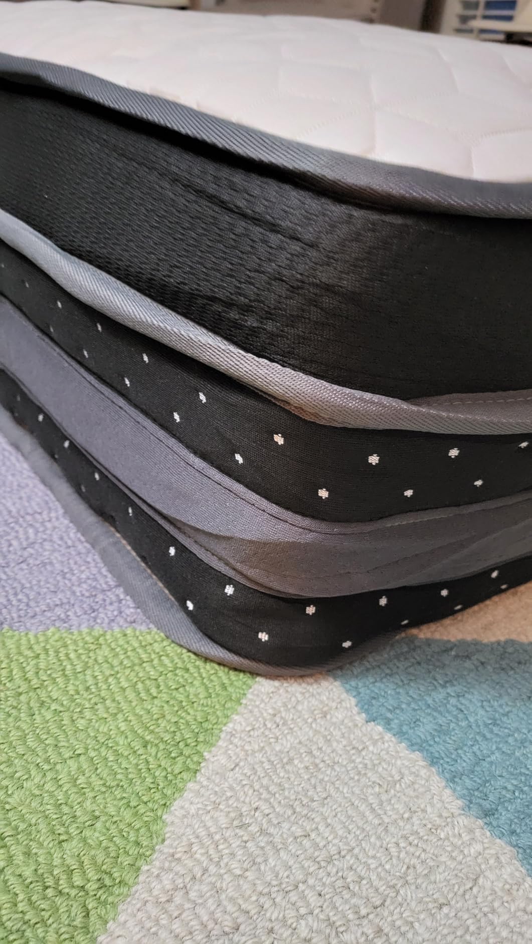 Firm King Mattress, 14 Inch Hybrid Mattresses Hotel Collection with Back & Hip Support, Deep Sleep & Zoned Support, Fiberglass-Free and CertiPUR-US Certified, 365-Night Trial, 10 Years Warranty customer photo 1